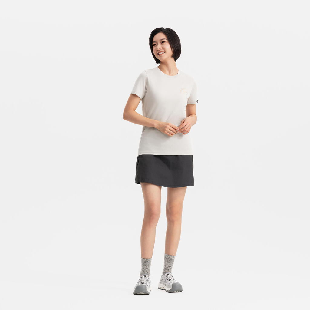 FALDA PANTALÓN MUJER NH500 VERDE