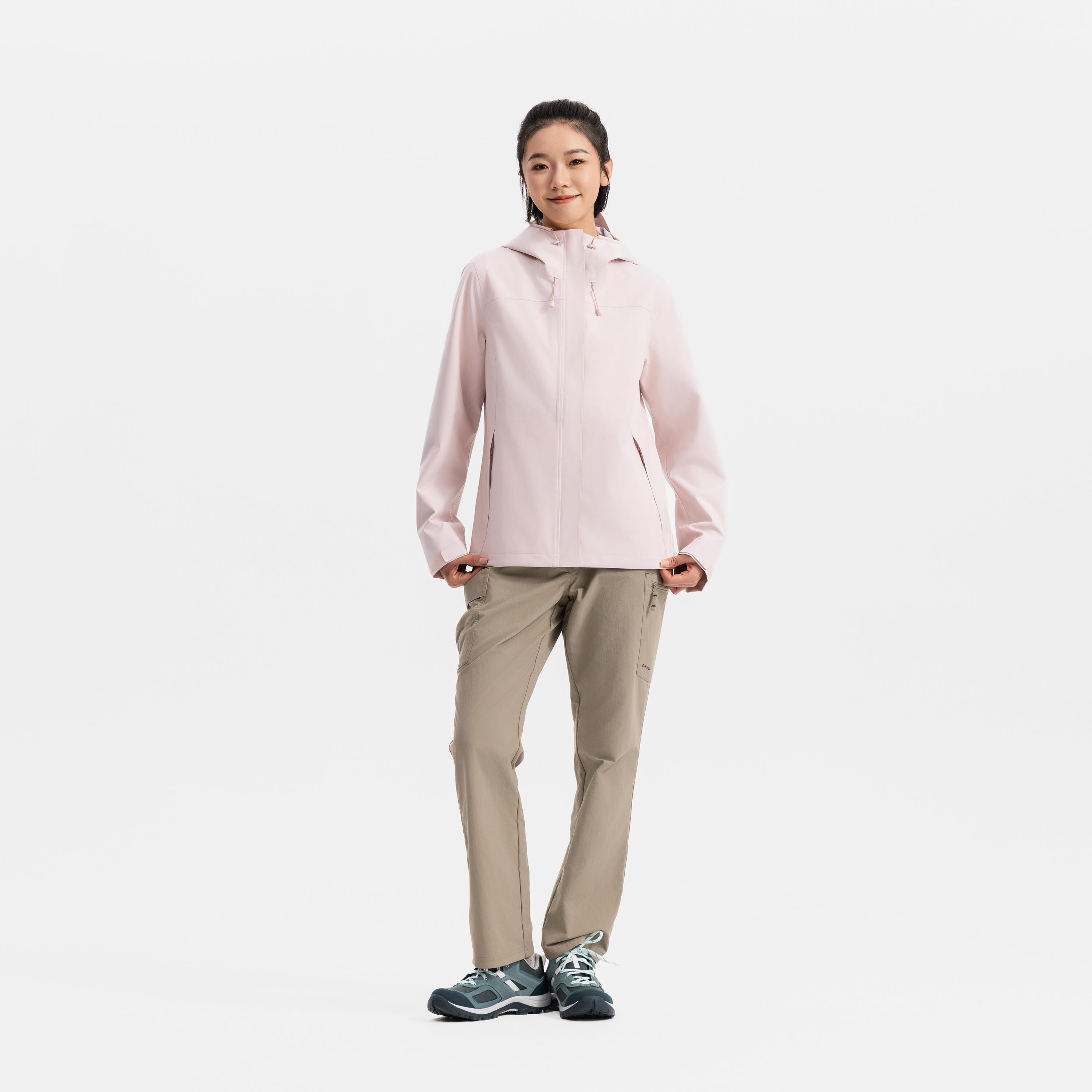 Women’s climbing rainjacket - MH150