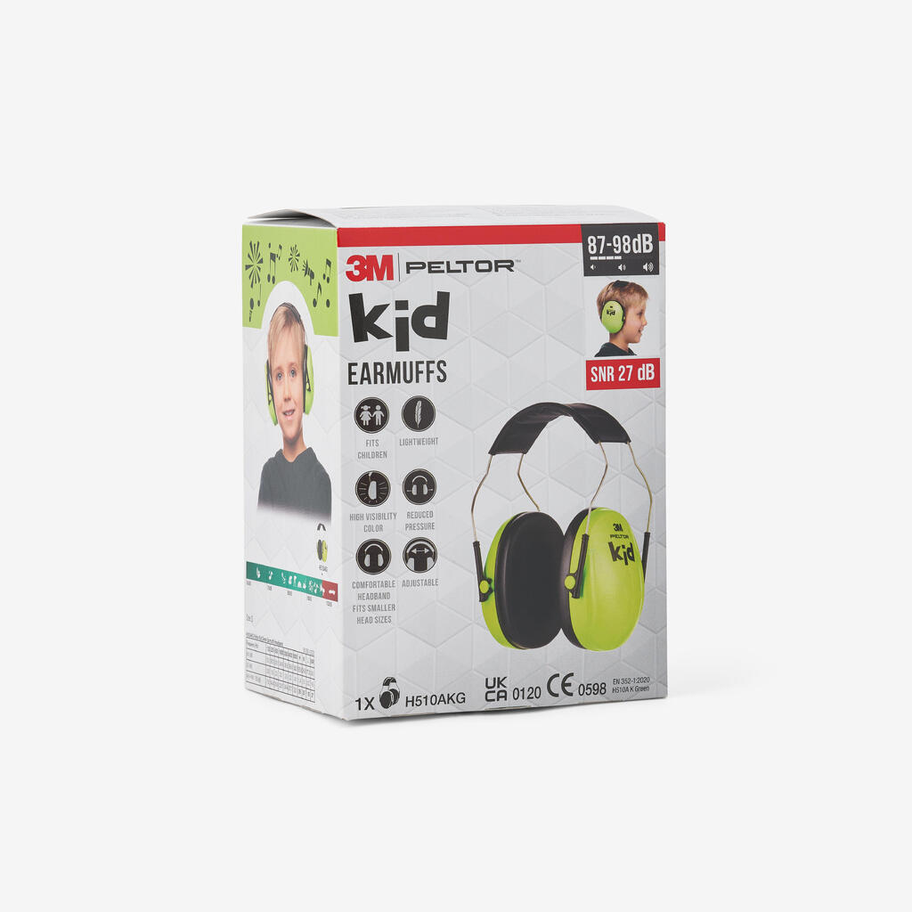 Junior ear muffs Peltor green