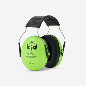 Casco Antirruido Caza Tiro Deportivo Peltor Proteccion Niños Verde