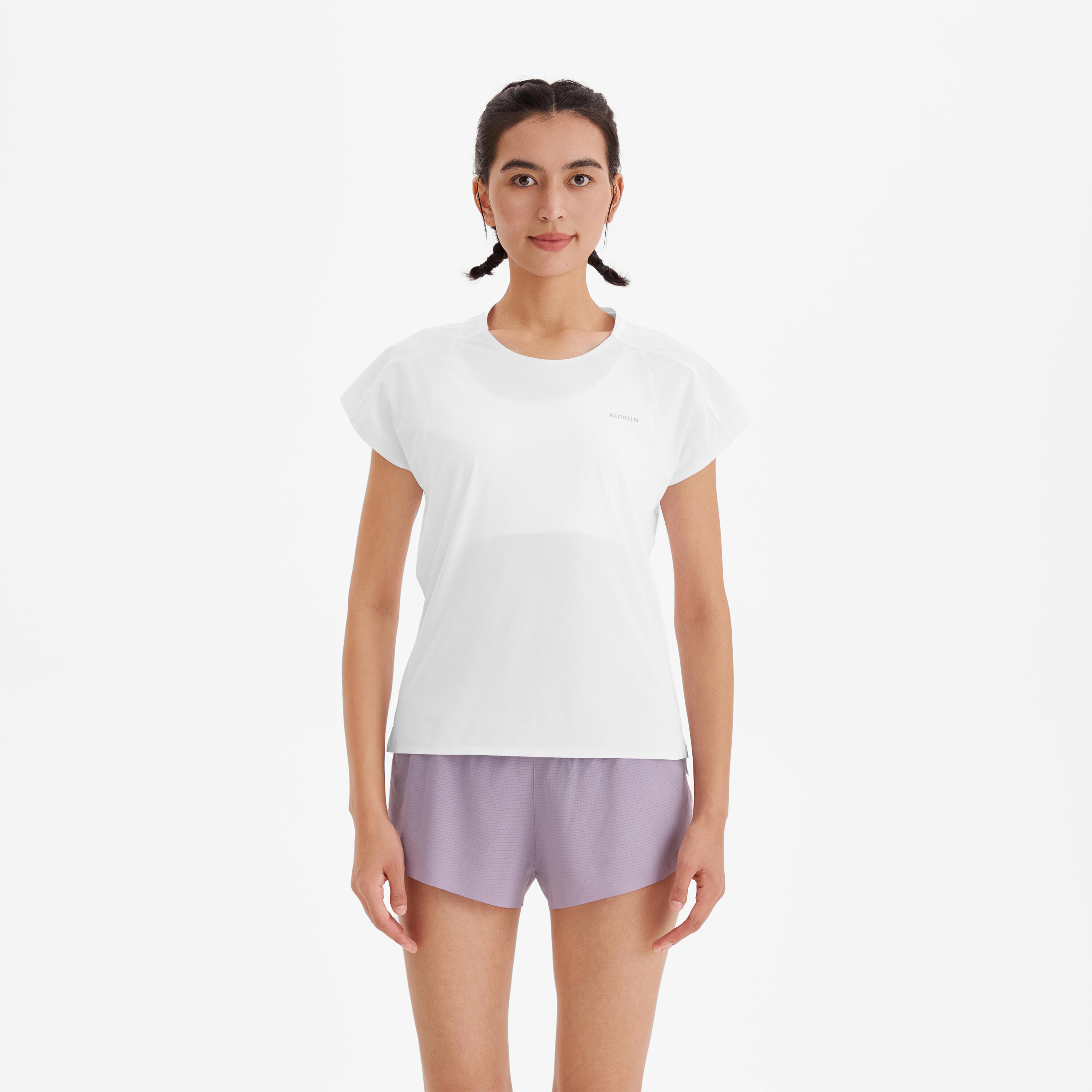 Women's Lightweight Running T-Shirt - KIPRUN Run 900 Light white-image-16