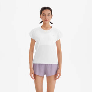 Women's Lightweight Running T-Shirt - KIPRUN Run 900 Light white