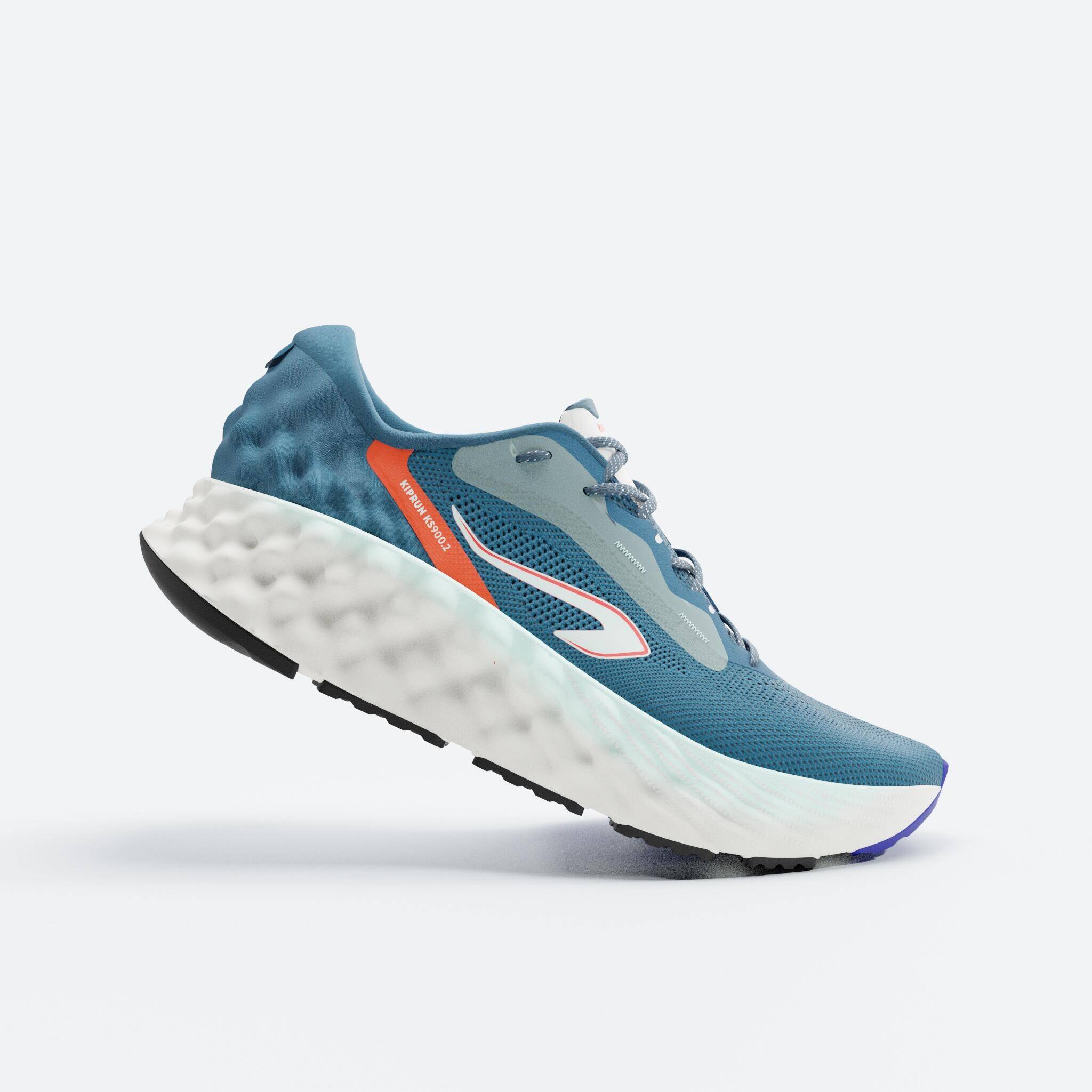 Men's Breathable Mesh Running Shoes KS900 2 - Navy Blue -  5