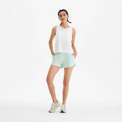 អាវនារី KIPRUN Run 500 Dry ពណ៌ស