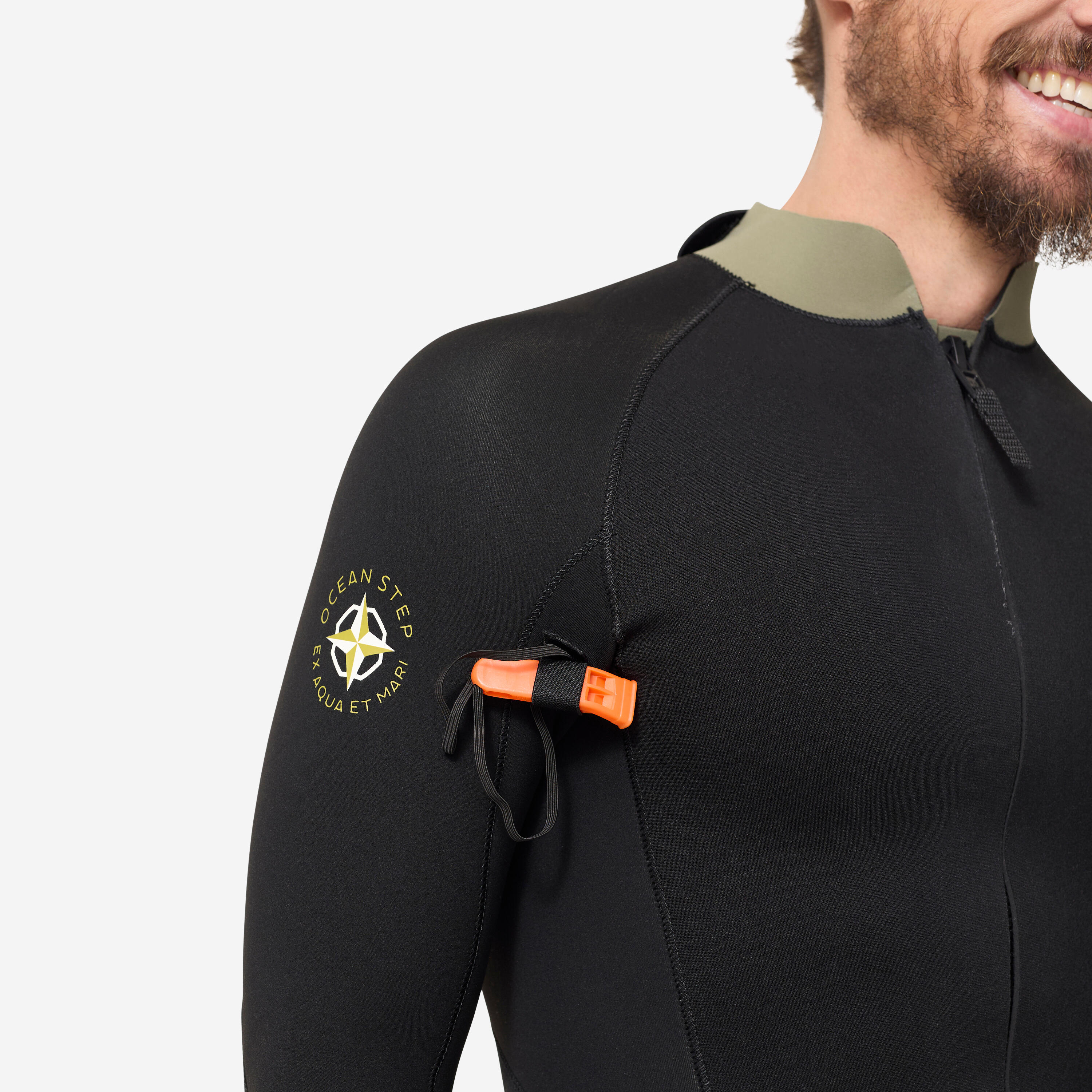 Fato neoprene marcha aquática 3/2 fecho duplo Homem - classic 4/18