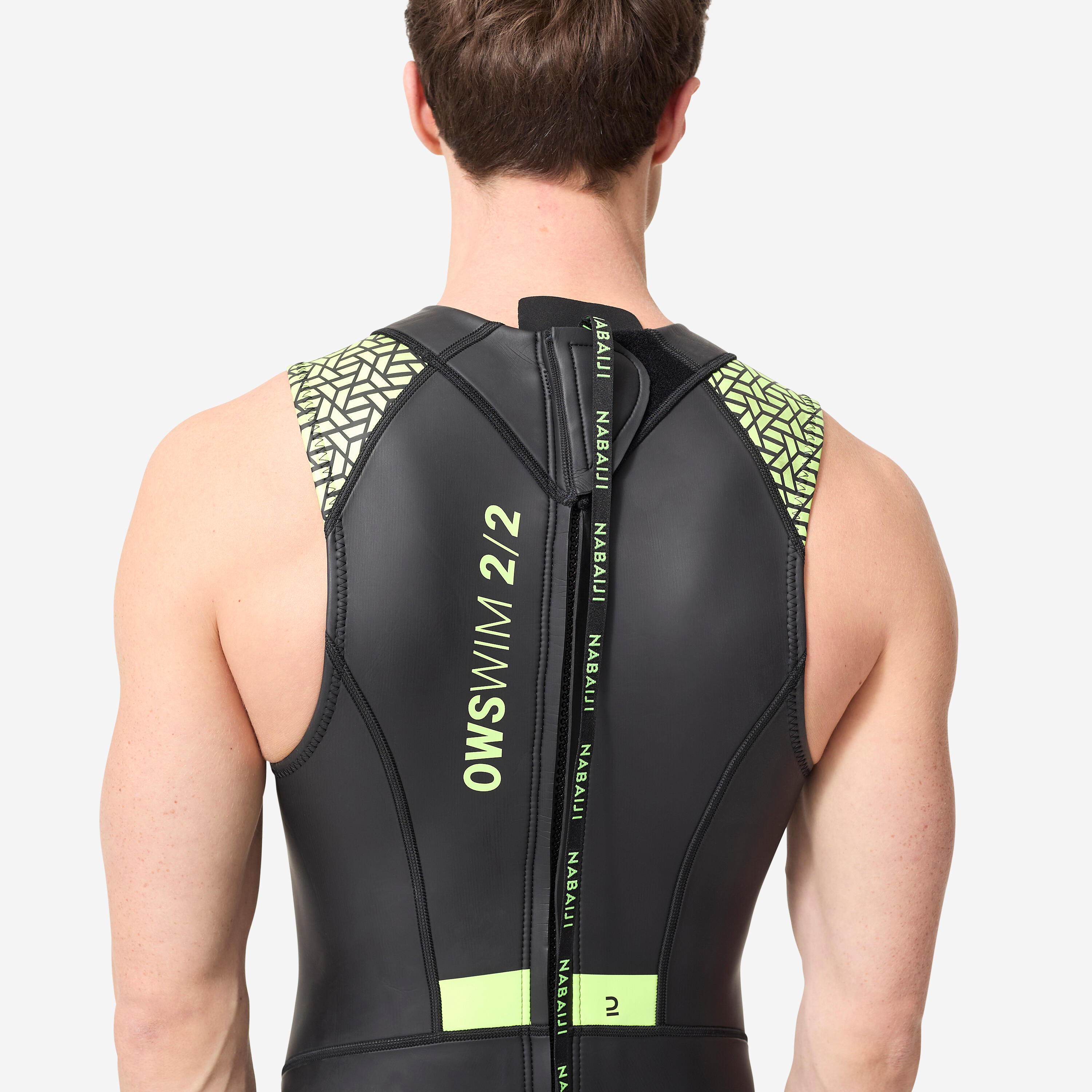 LongJohn Herren Neoprenanzug zum Freiwasserschwimmen - OWS 500 2/2 schwarz 5/13