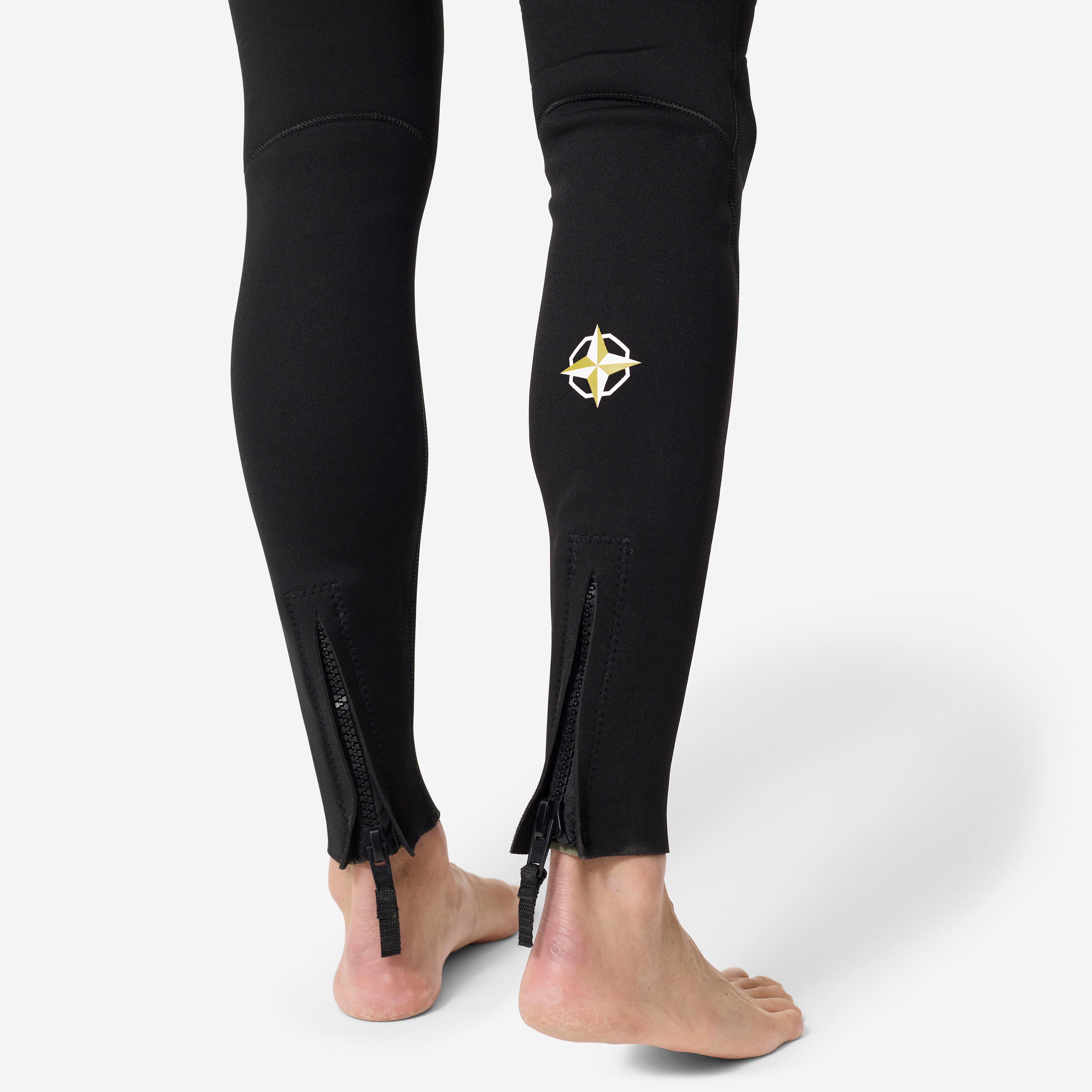 Fato neoprene marcha aquática 3/2 fecho duplo Homem - classic 8/18