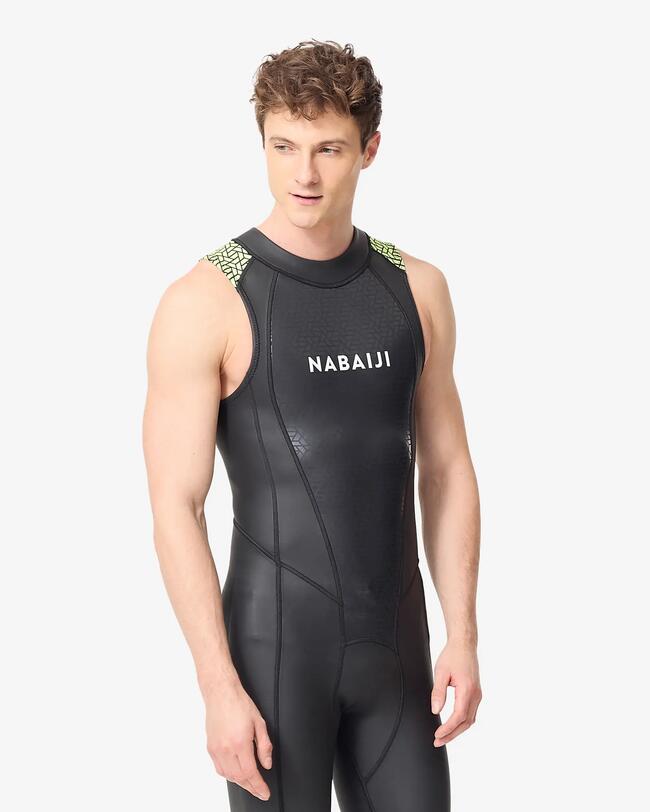 Schwimmanzug Neopren Long John Freiwasserschwimmen 