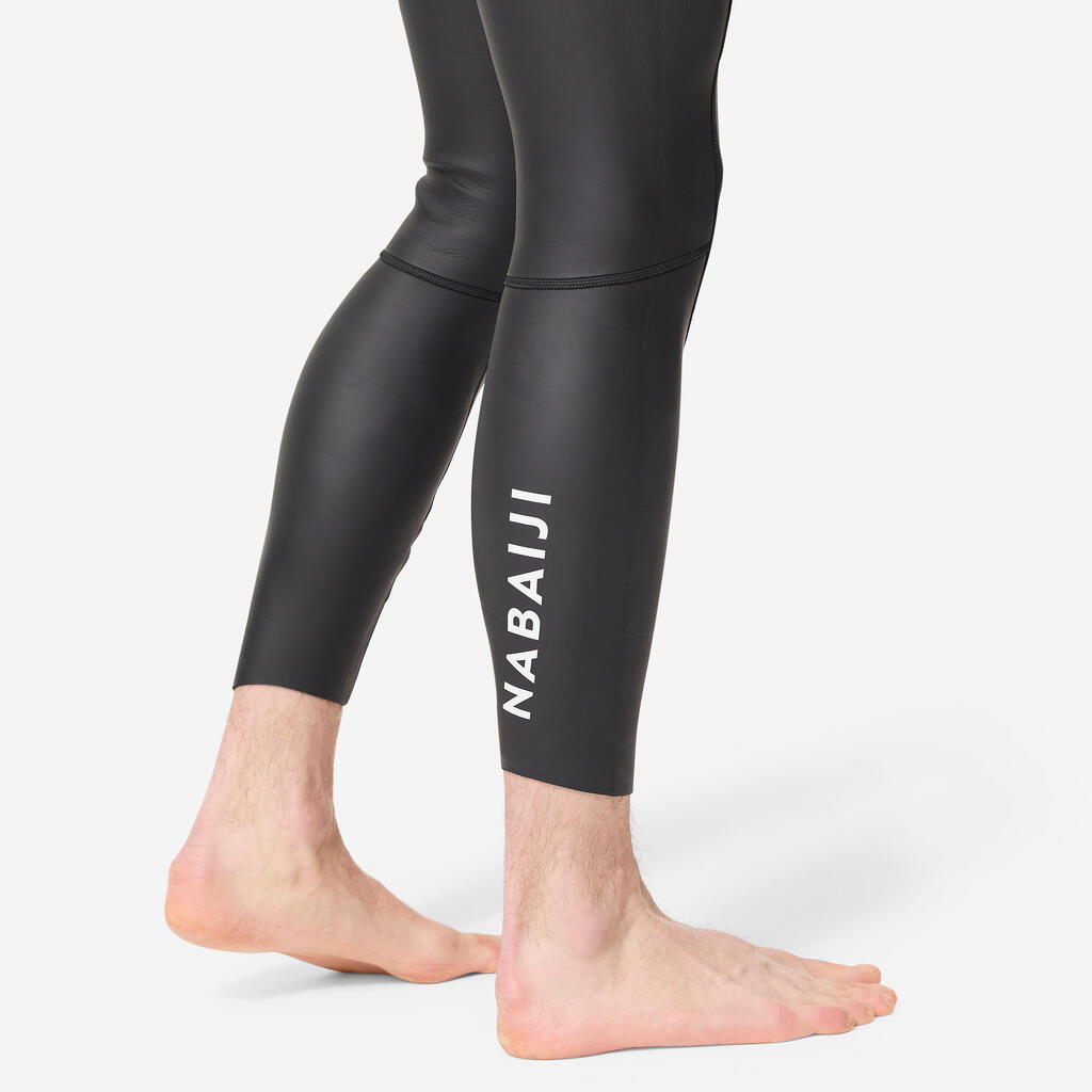 Schwimmanzug Neopren Herren Long John Freiwasserschwimmen - OWS 500 2/2 schwarz 