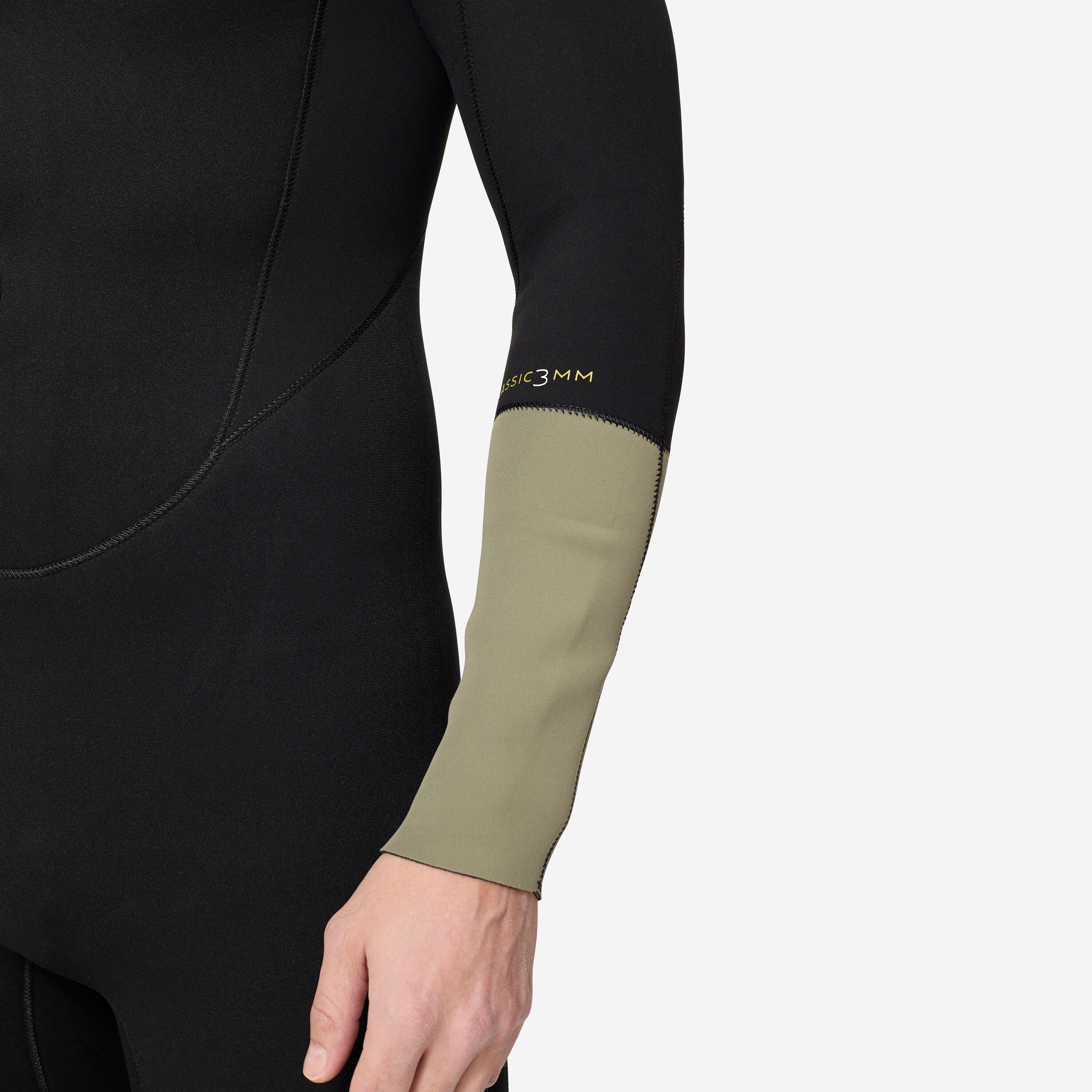 Fato neoprene marcha aquática 3/2 fecho duplo Homem - classic 6/18