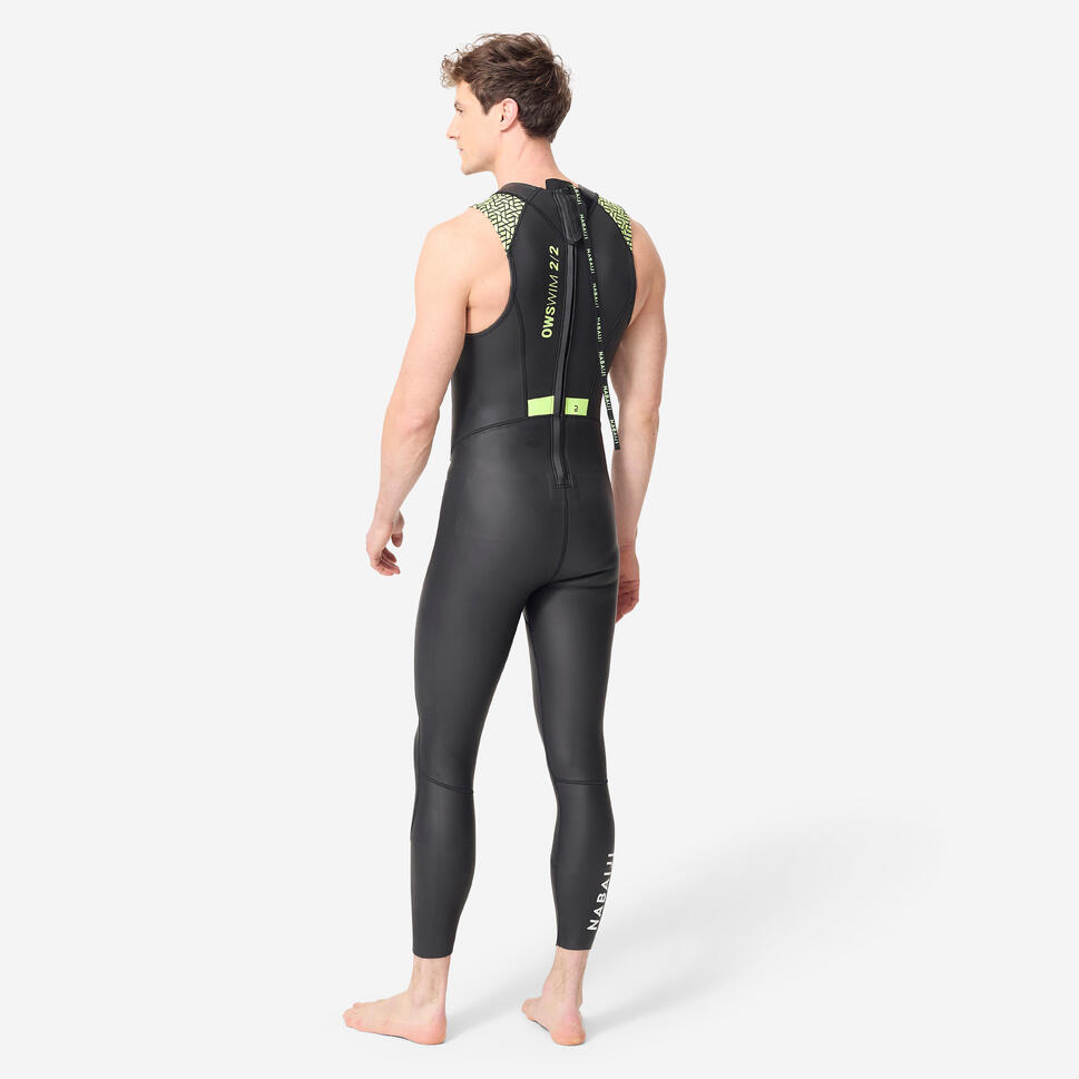 Kombinezon pływacki openwater LongJohn męski Nabaiji OWS 500 z neoprenu 2/2 mm