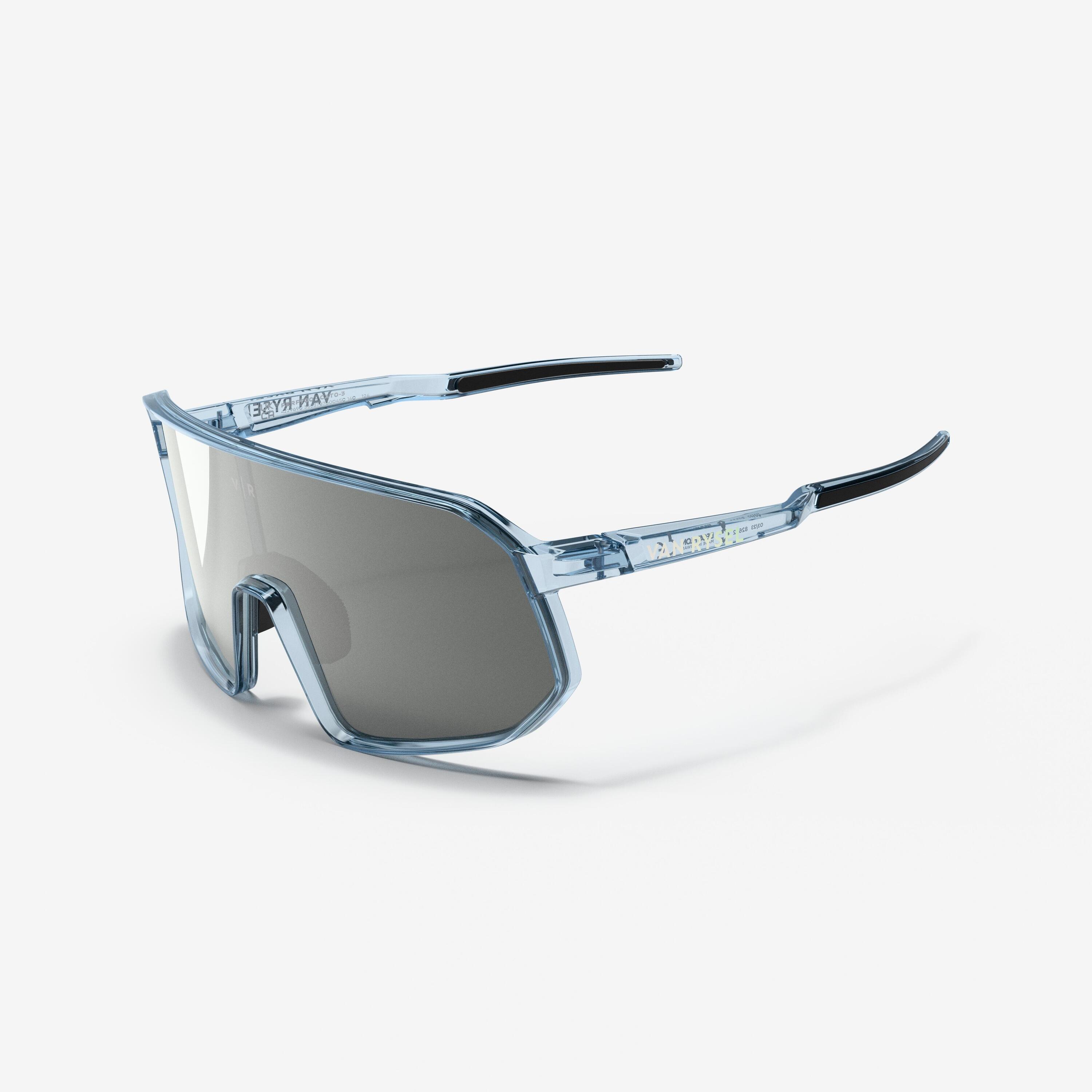 VAN RYSEL Fietsbril Roadr 900 Perf categorie 3 transparant blauw