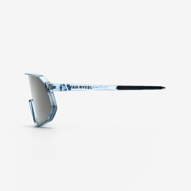 Lunettes de vélo roadr 900 perf catégorie 3 bleues translucide
