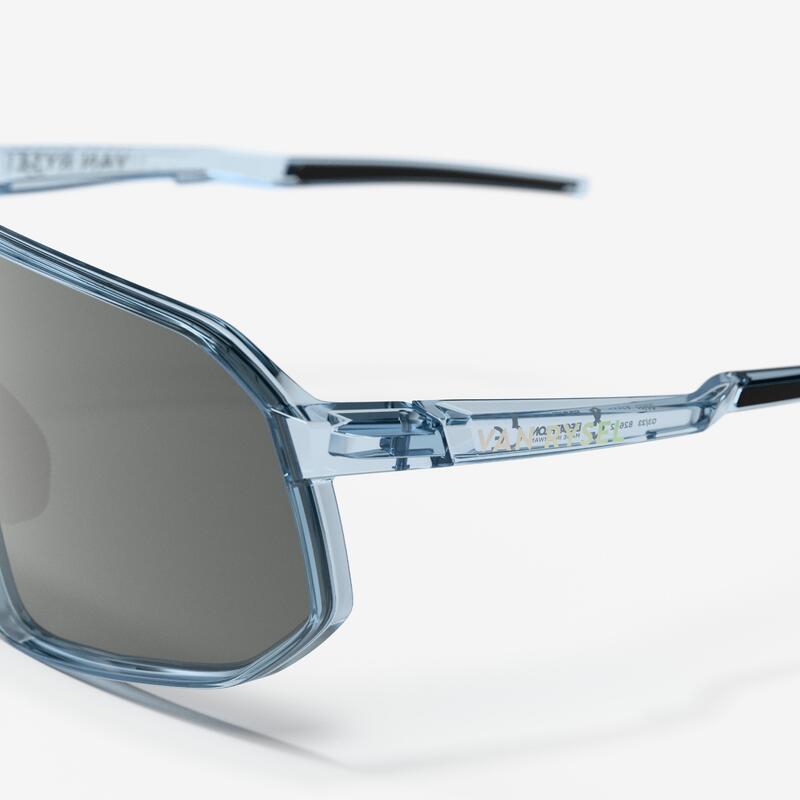 Lunettes de vélo roadr 900 perf catégorie 3 bleues translucide