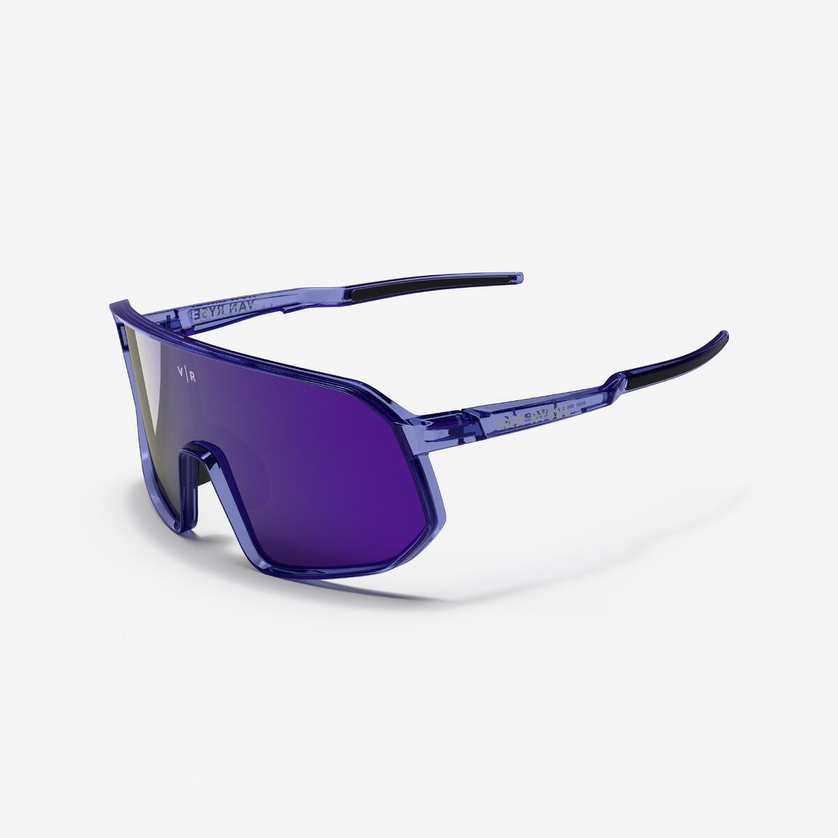 Lunettes de vélo roadr 900 perf catégorie 3 violettes