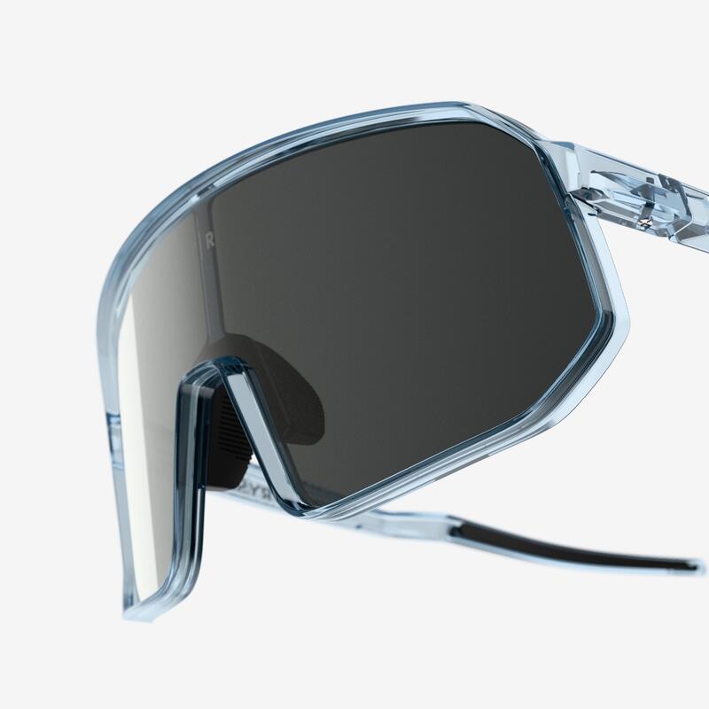 Lunettes de vélo roadr 900 perf catégorie 3 bleues translucide