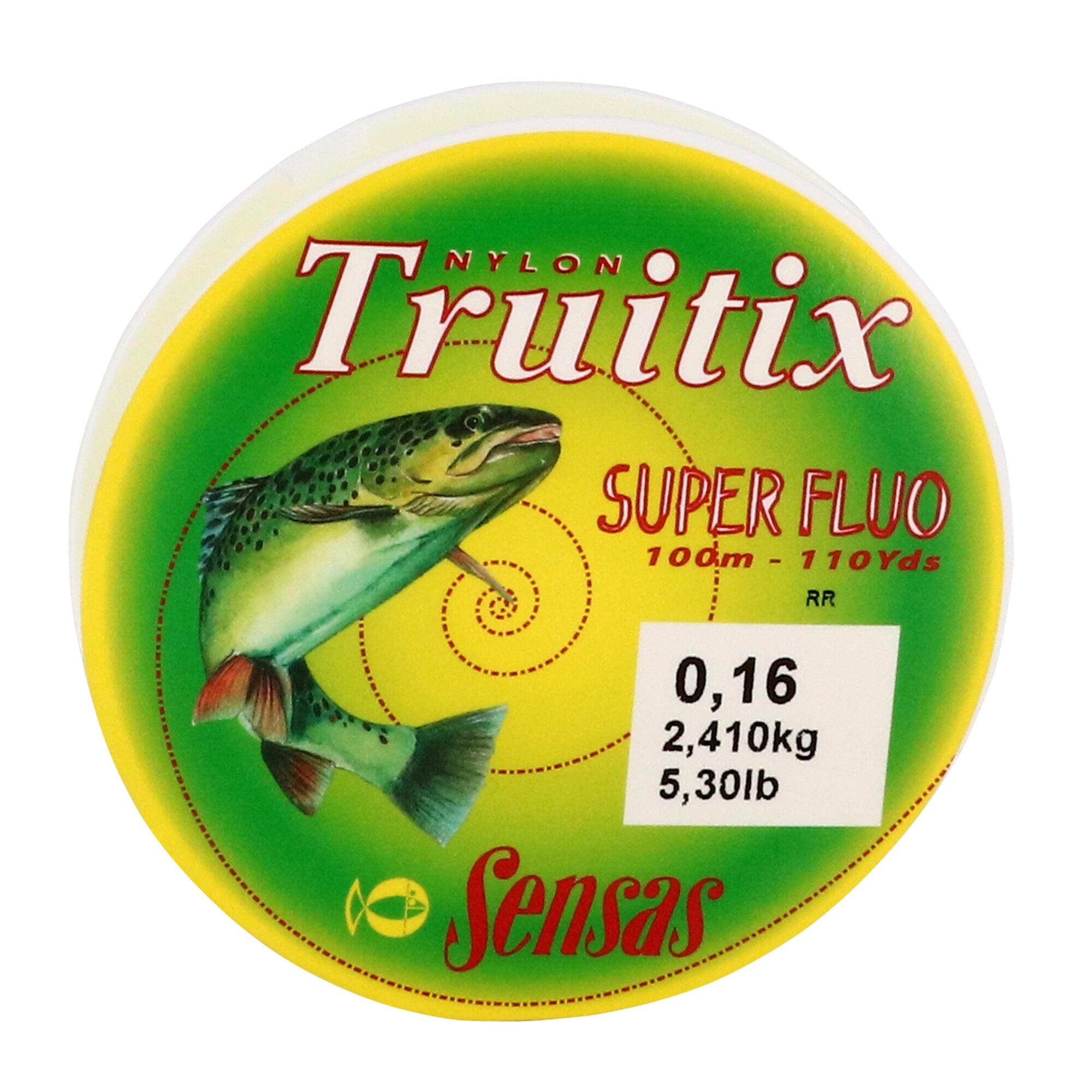 Hauptschnur Truitix Super Fluo 100 m  2/2
