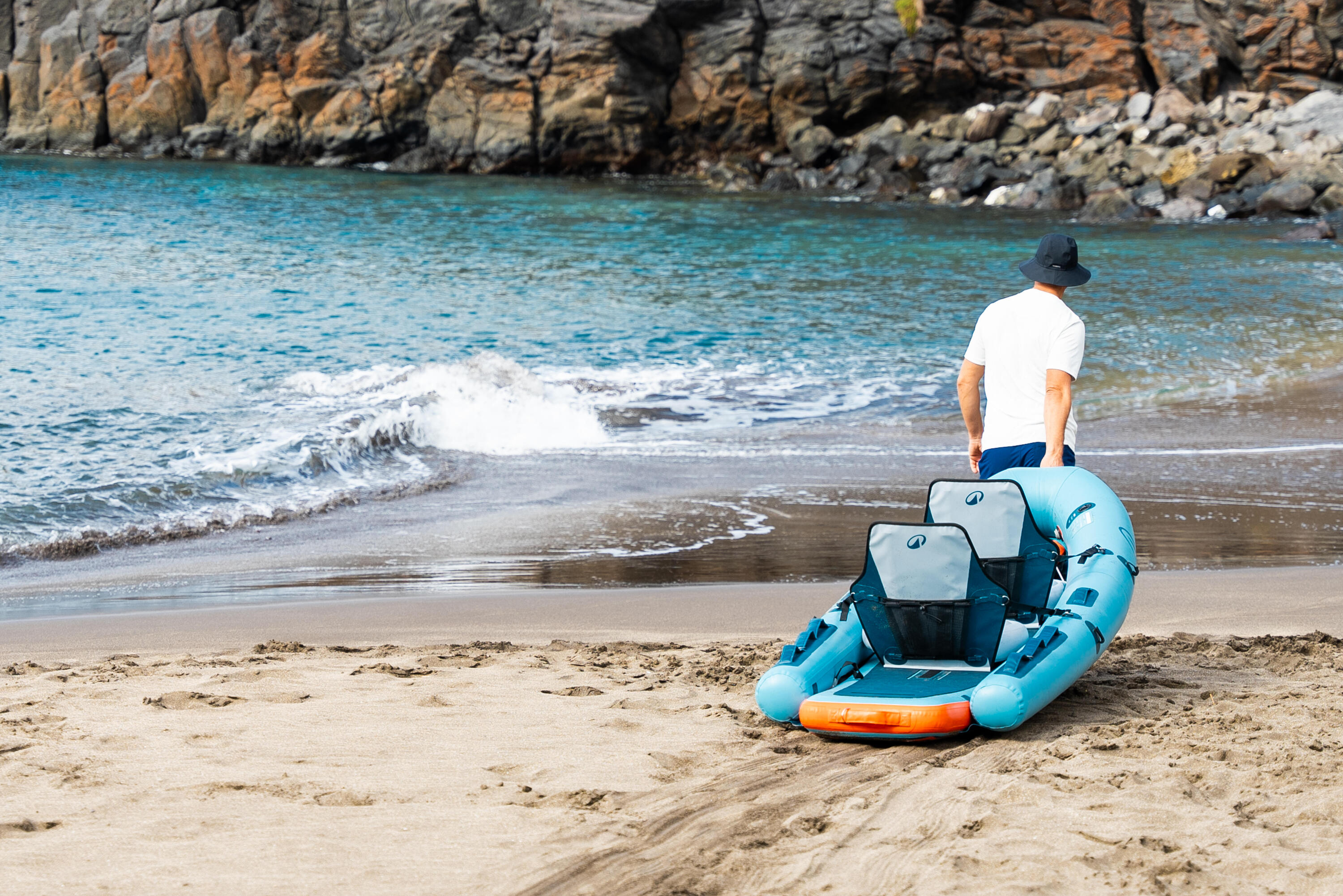 Canoa kayak insuflável robusto ideal para aluguer - 9/13