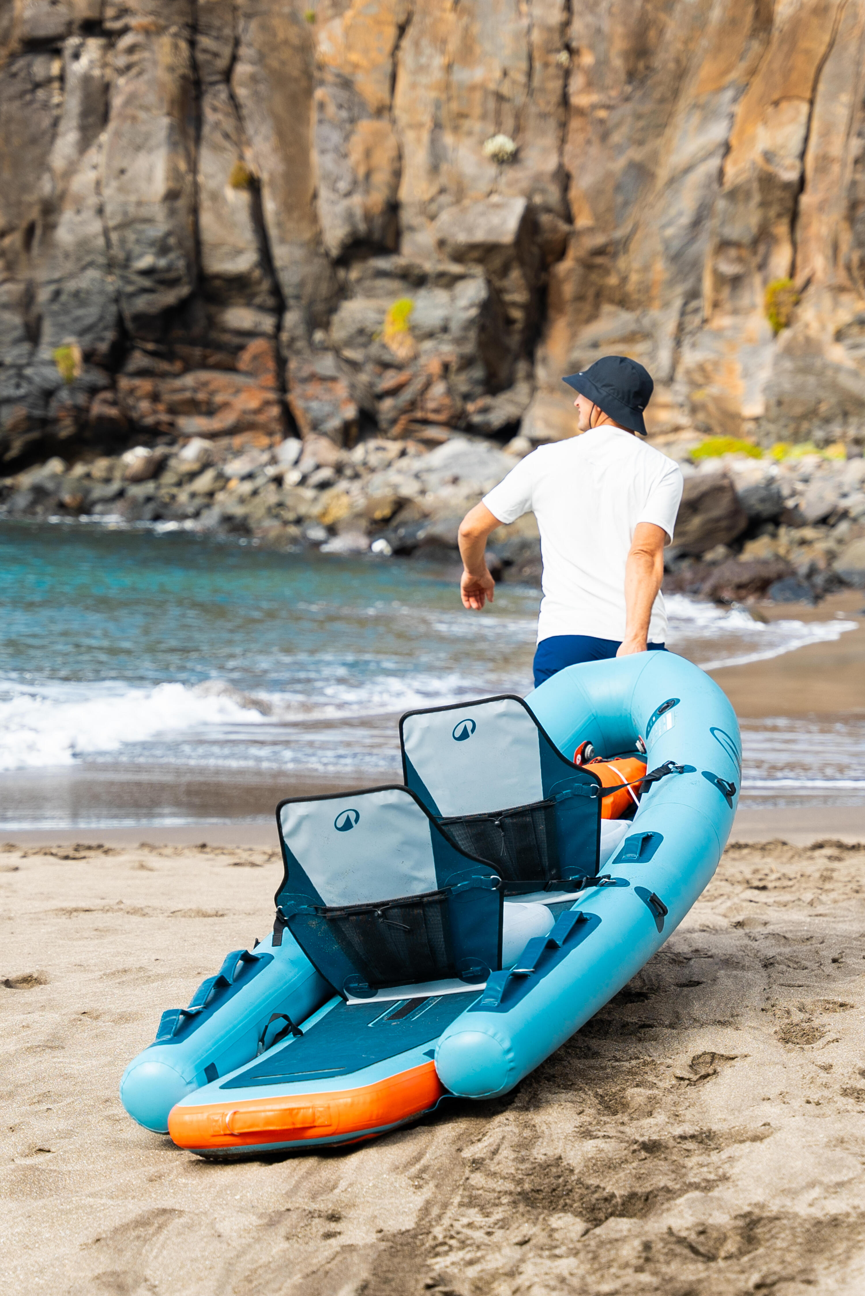 Canoa kayak insuflável robusto ideal para aluguer - 8/13