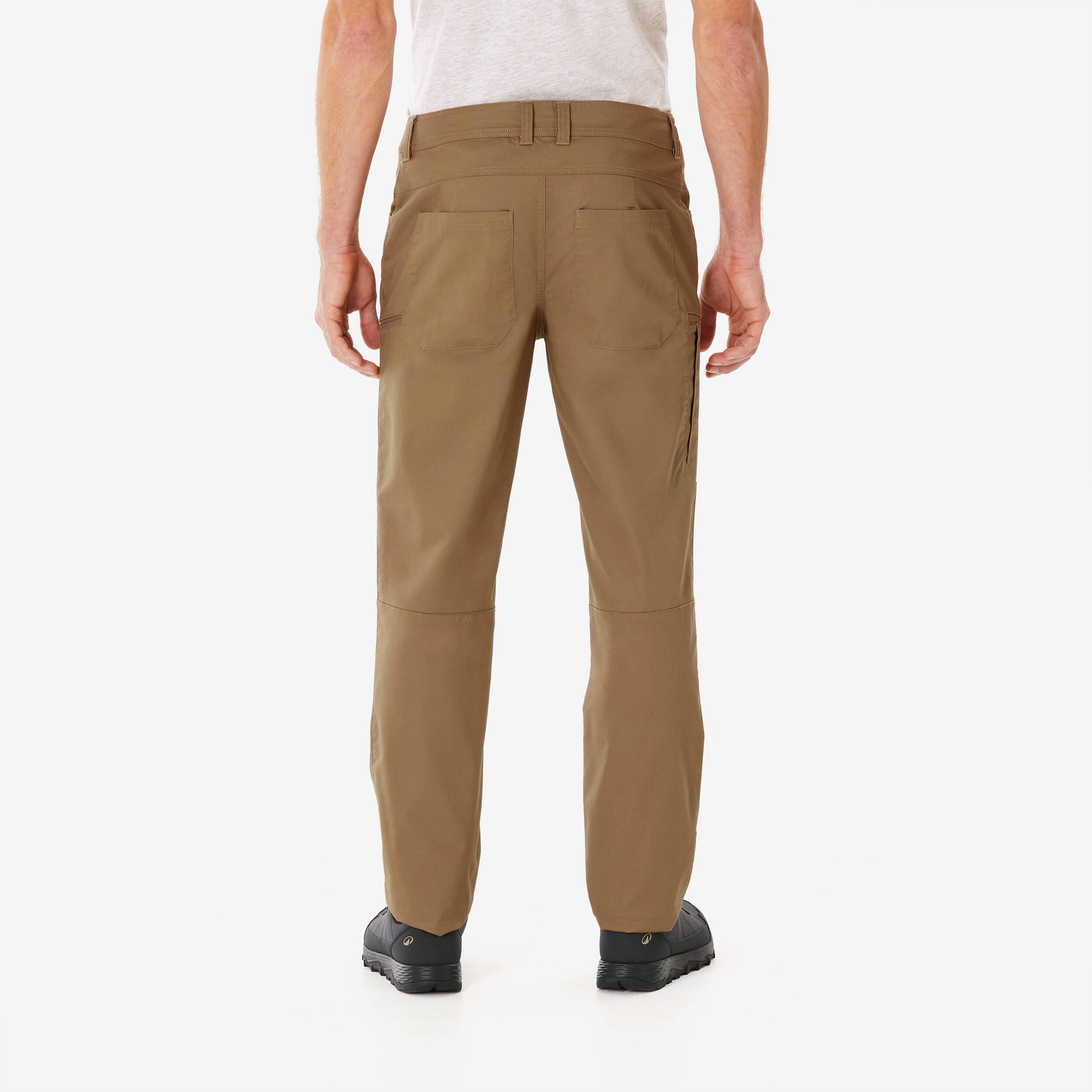 Men’s hiking trousers, NH500 Regular - Brown