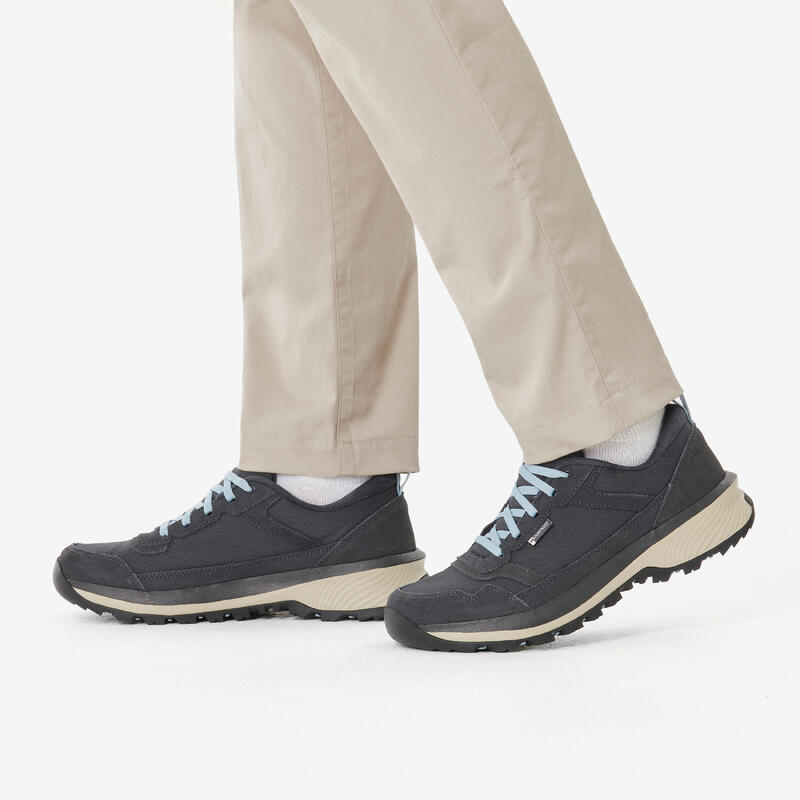 Pantalon Regular pentru Drumeție NH500 Bej Damă