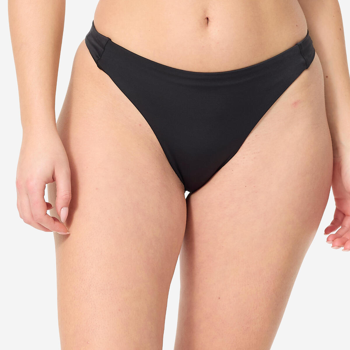 Bas de maillot de bain string Femme - Nais noir