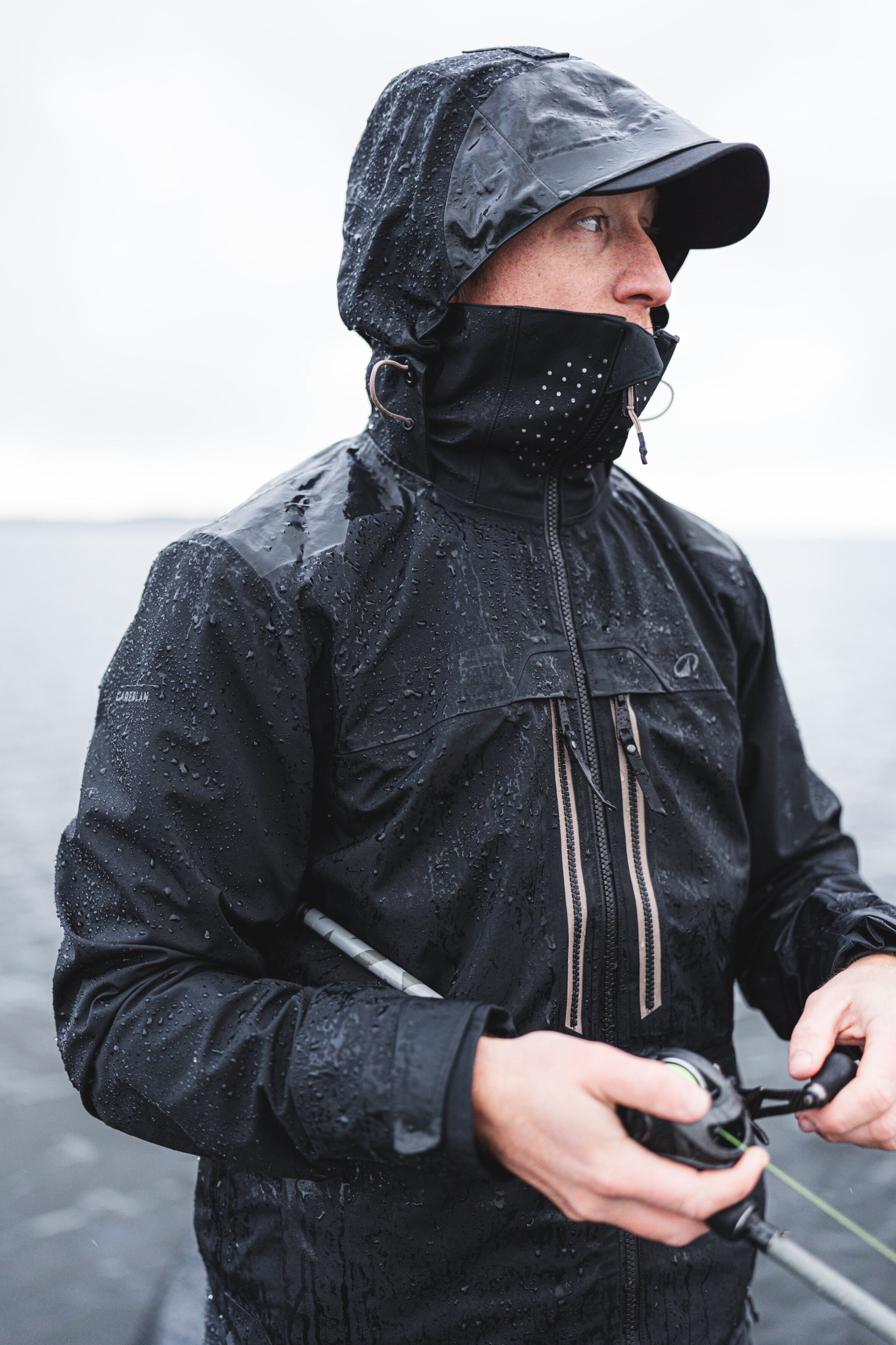 Manteau de pêche imperméable – 900 bleu 19/21