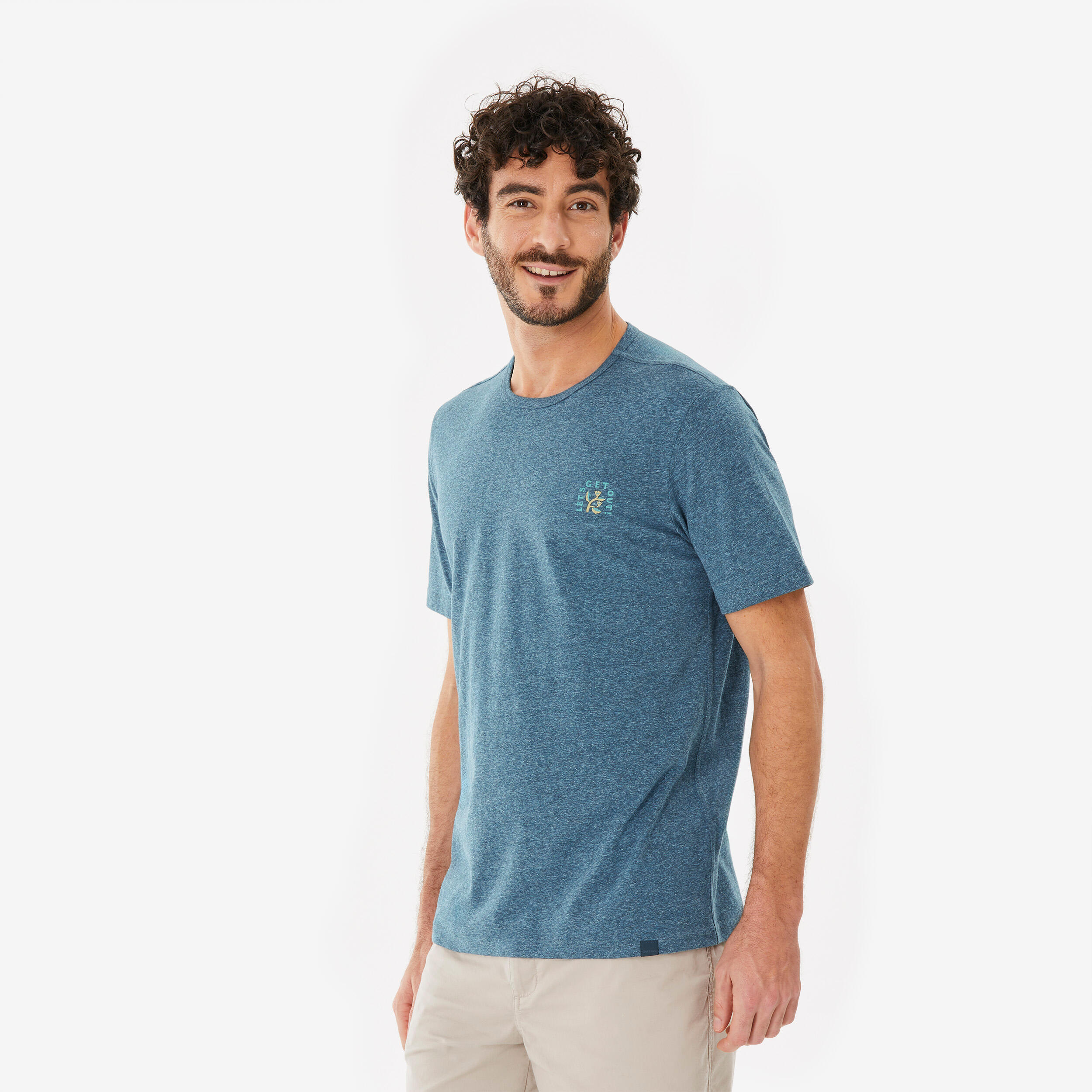 M T-SHIRT  NH100 - GREEN