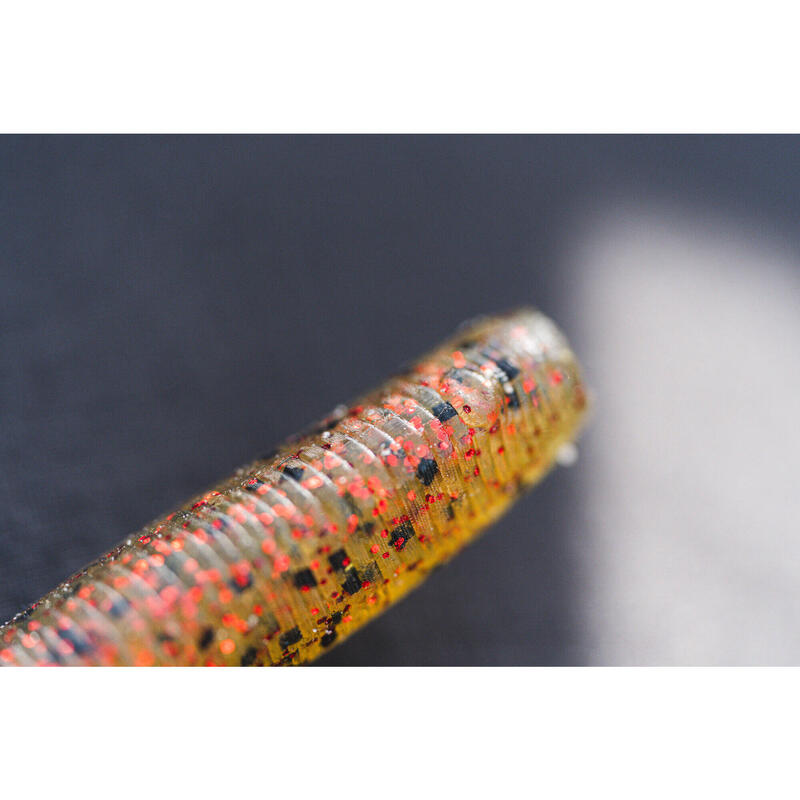 NĂLUCĂ FLEXIBILĂ BIBAN YUBARI STICK BAIT WORM WATERMELON RED - set 10