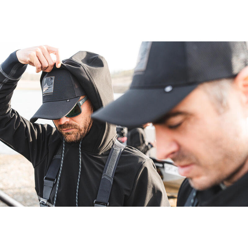 Pulóver, kapucnis, softshell - 500-as
