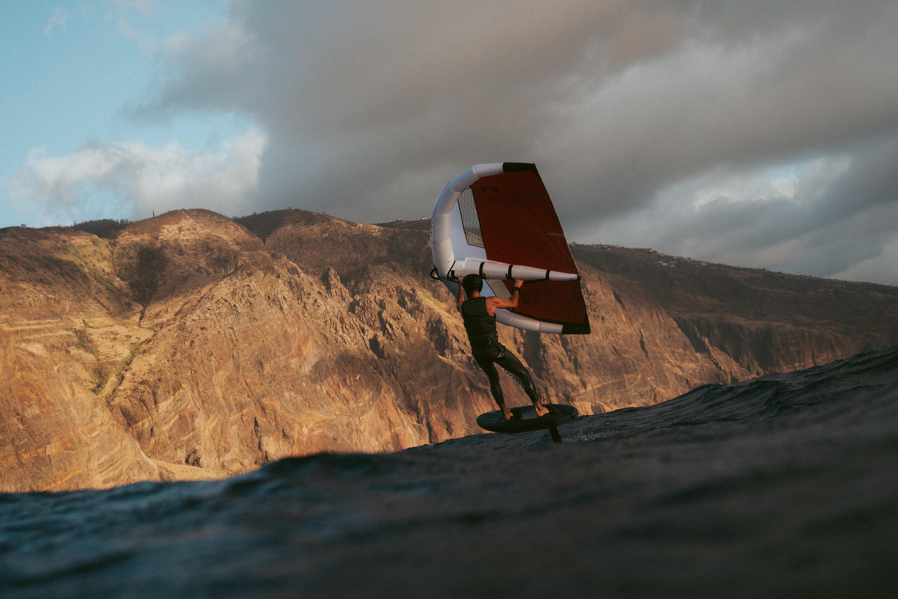 Auftriebsweste Prallschutzweste Herren 50 N lang 500 schwarz 14/17