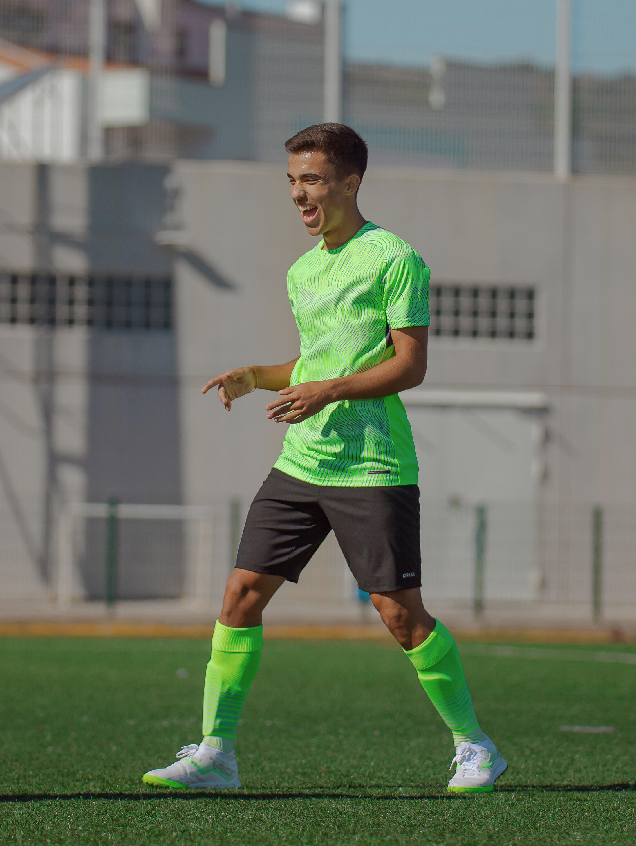Men's Short-Sleeved Soccer Jersey with Print – Viralto - KIPSTA