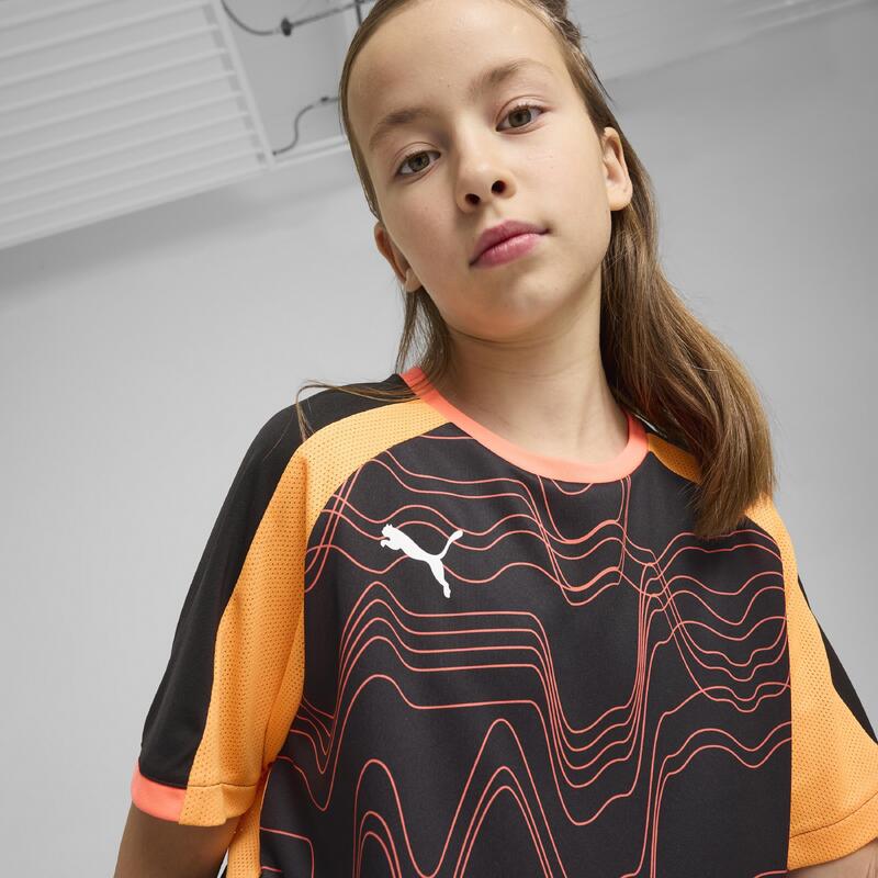 Maillot de football Puma IndividualLIGA Enfant Noir/Orange