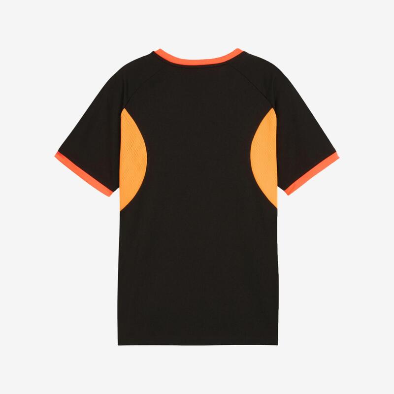 Maillot de football Puma IndividualLIGA Enfant Noir/Orange