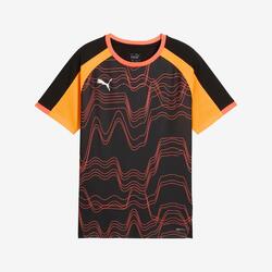 Maillot de football Puma IndividualLIGA Enfant Noir/Jaune