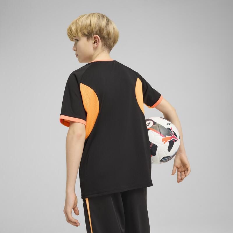 Maillot de football Puma IndividualLIGA Enfant Noir/Orange