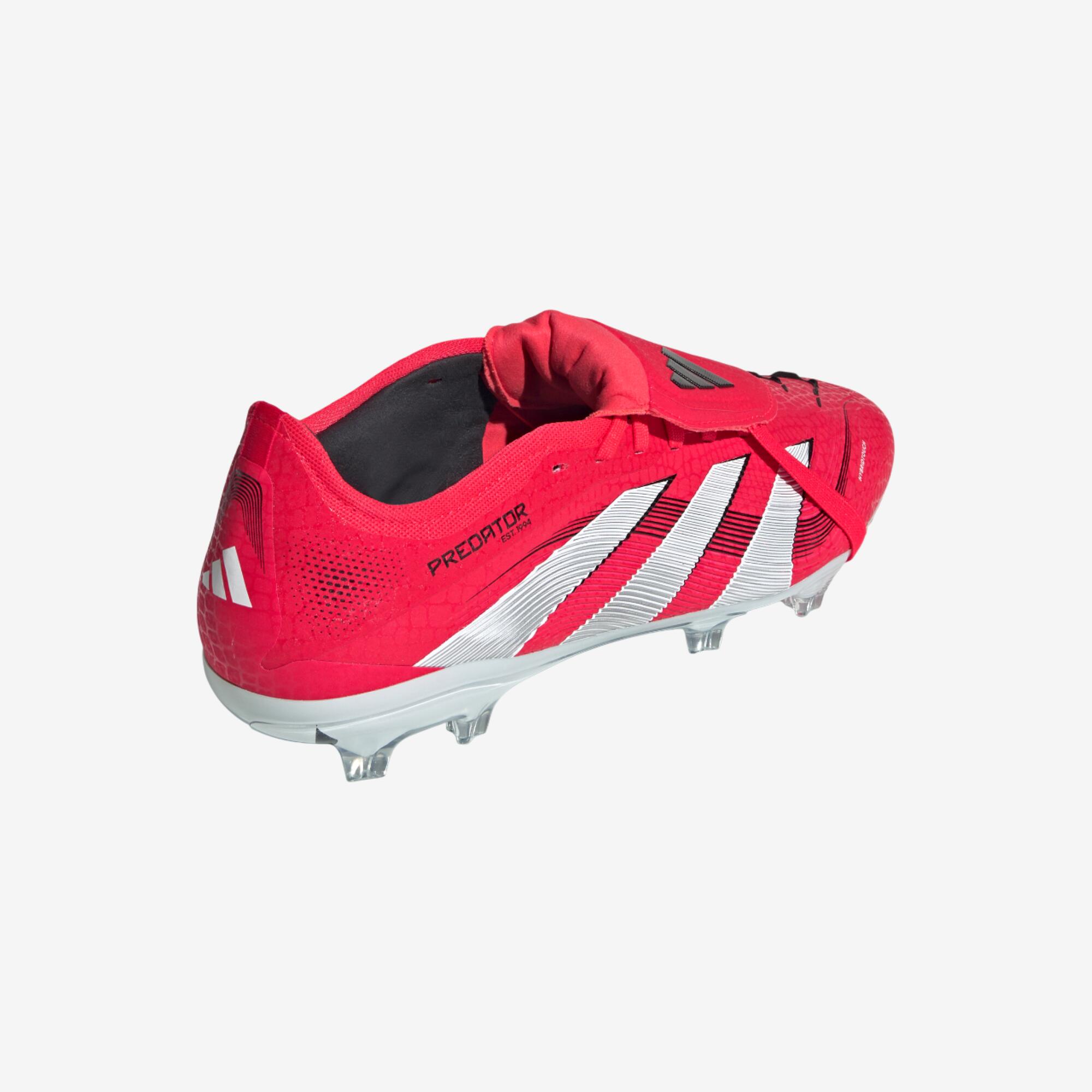 Scarpe calcio adulto ADIDAS PREDATOR PRO FG rosso-oro 9/13