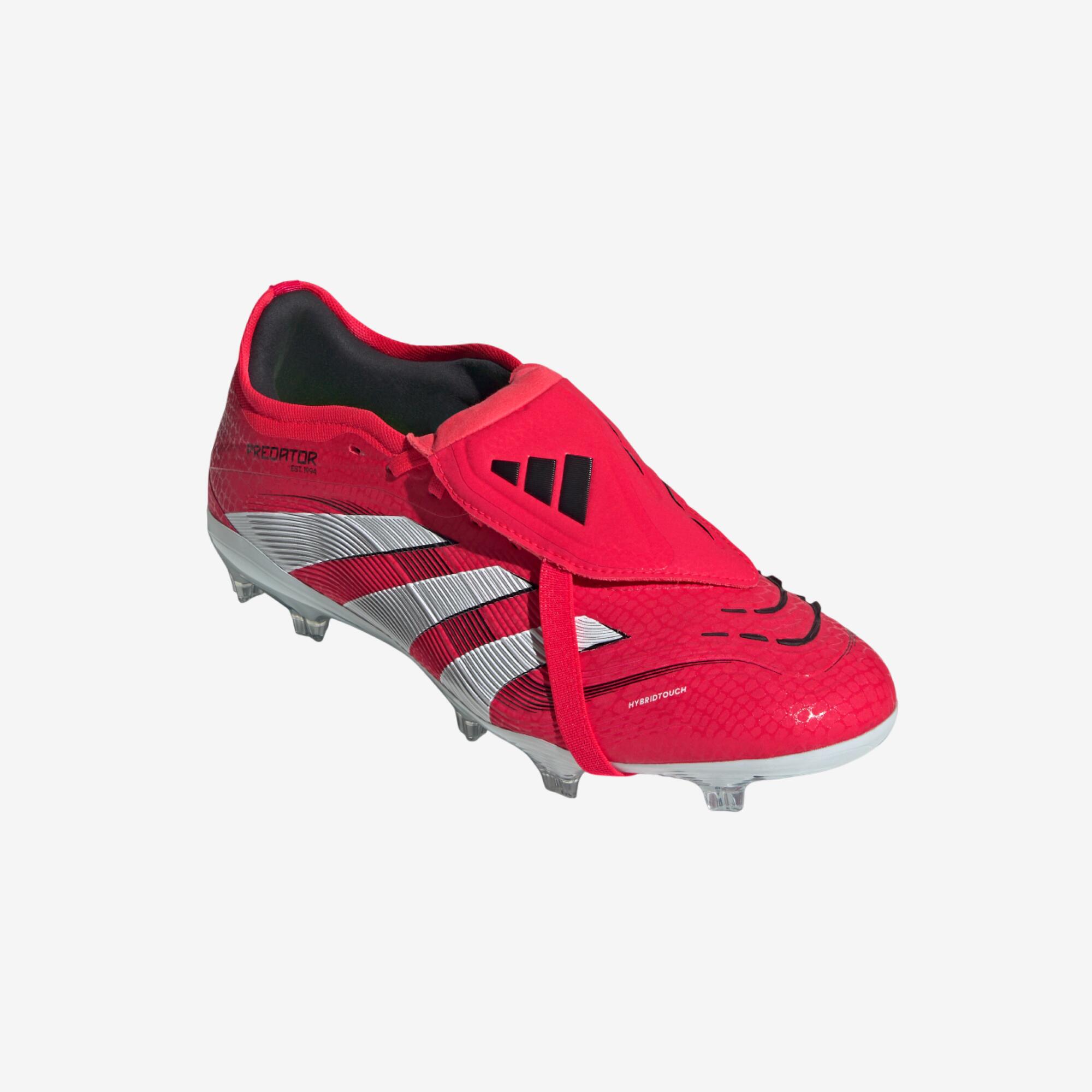 Scarpe calcio adulto ADIDAS PREDATOR PRO FG rosso-oro 10/13