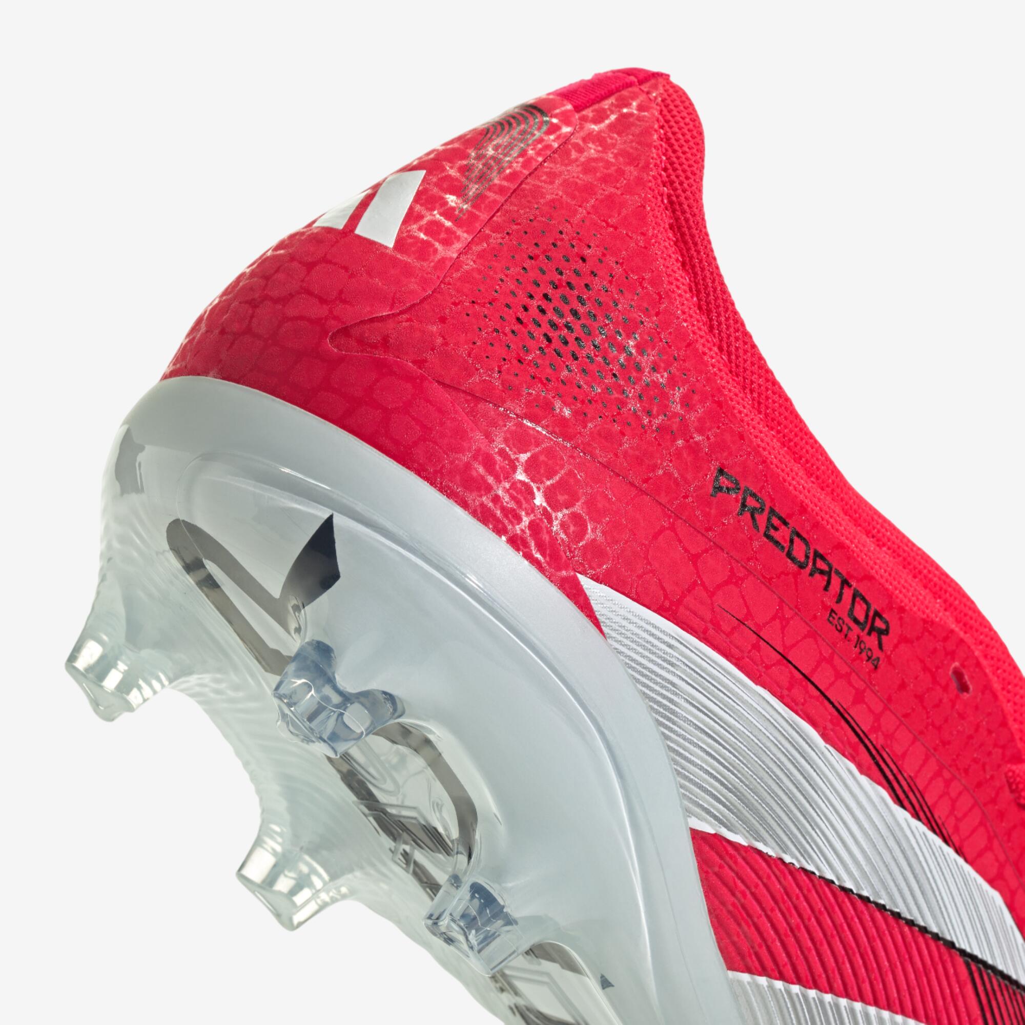 adidas Predator Pro FG voetbalschoenen rood 6/9