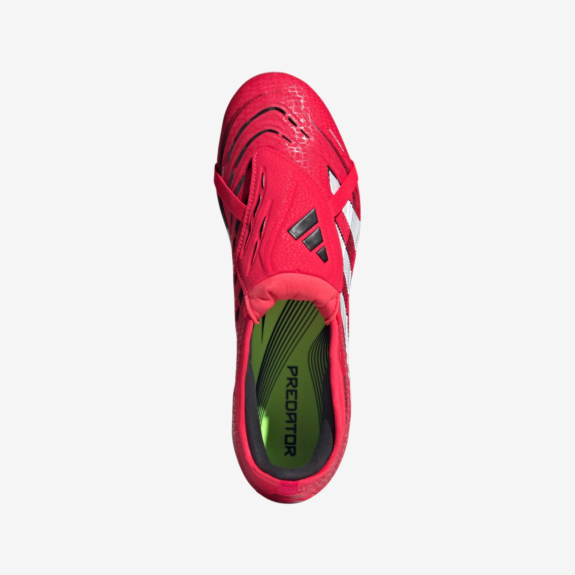 Scarpe calcio adulto ADIDAS PREDATOR PRO FG rosso-bianco 7/13