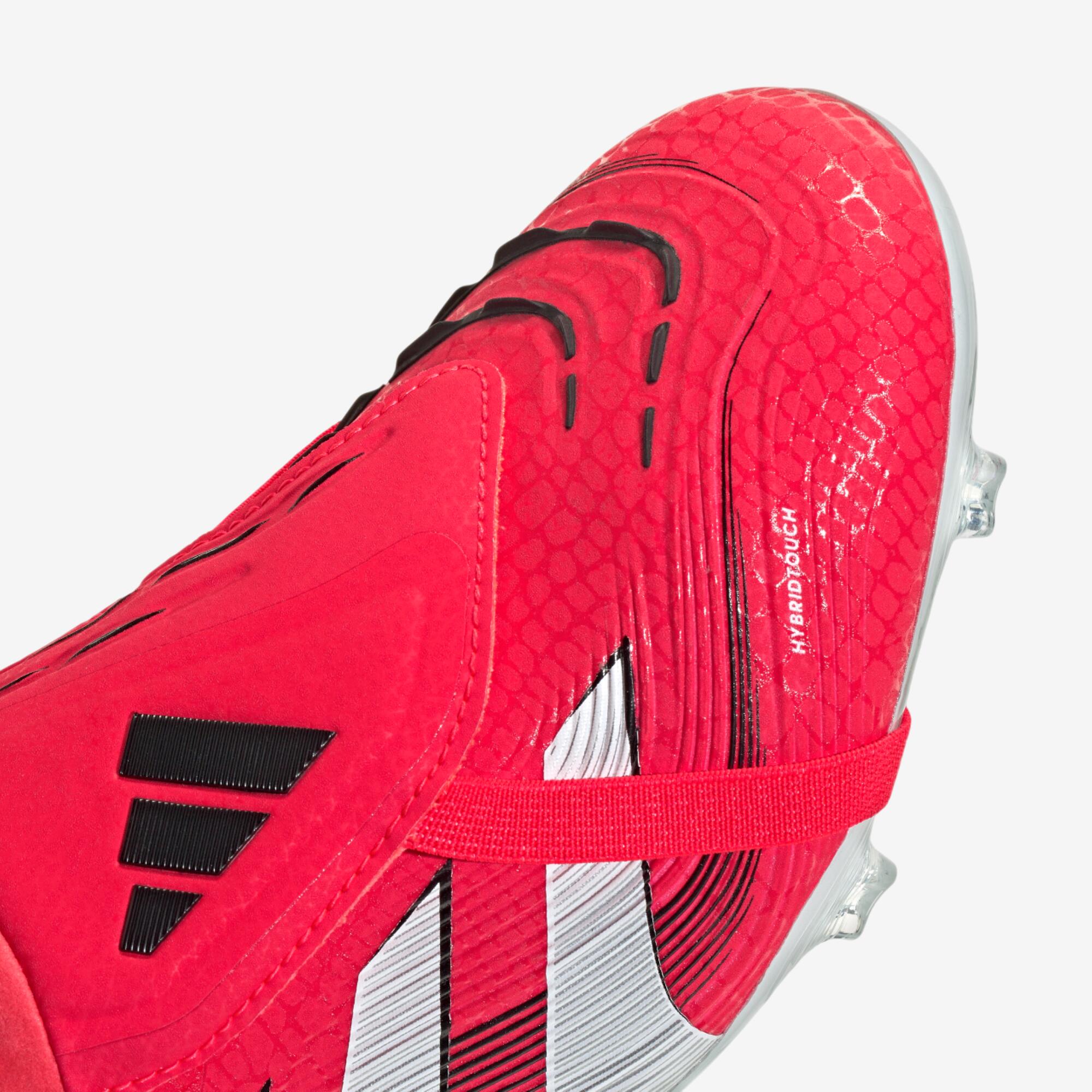Scarpe calcio adulto ADIDAS PREDATOR PRO FG rosso-bianco 5/13