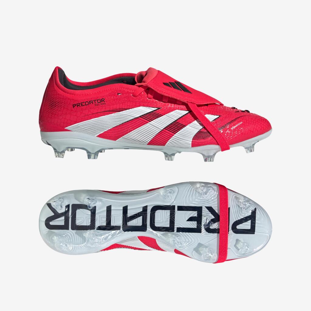 Nogometni čevlji za odrasle Predator Pro FG - rdeči