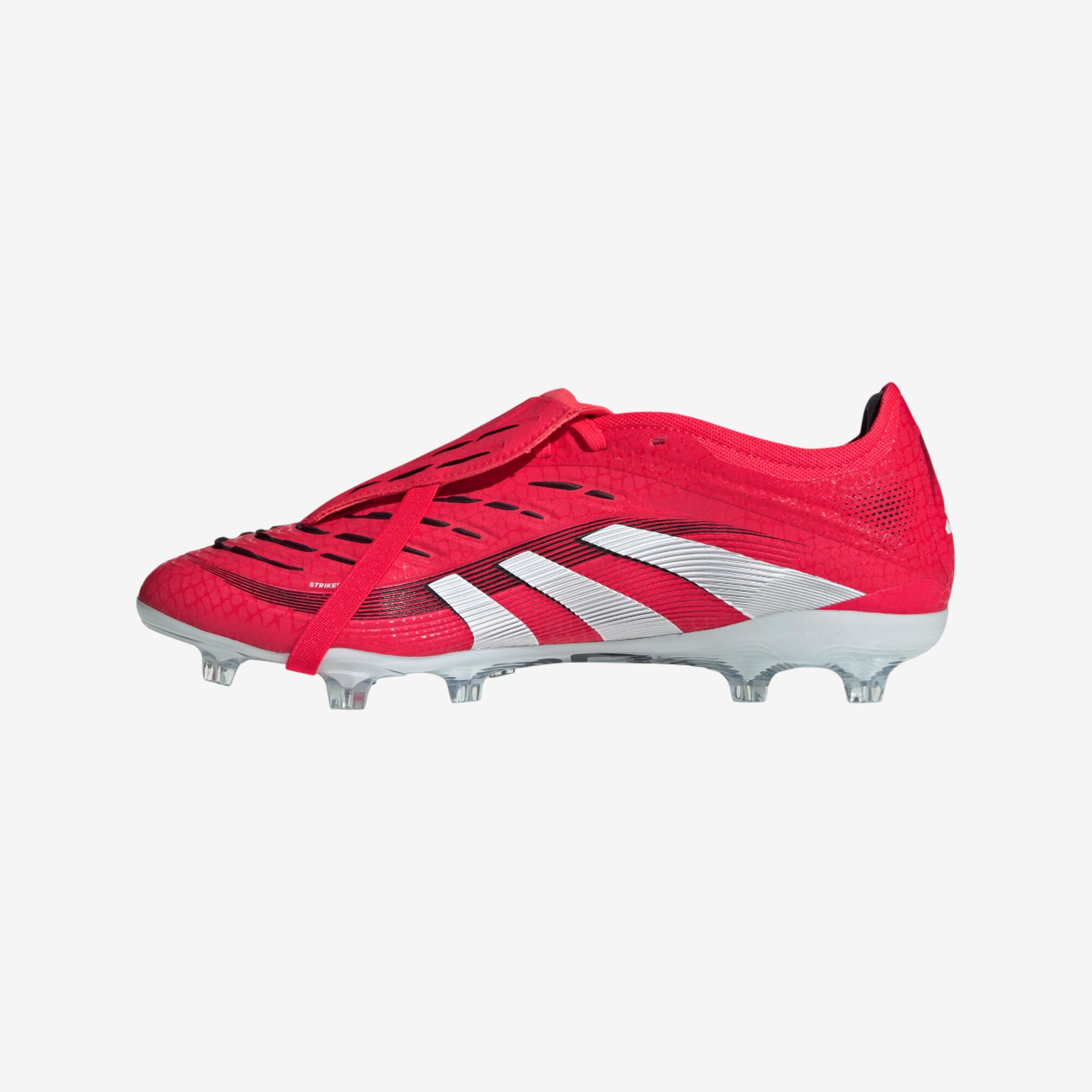 Scarpe calcio adulto ADIDAS PREDATOR PRO FG rosso-oro 11/13