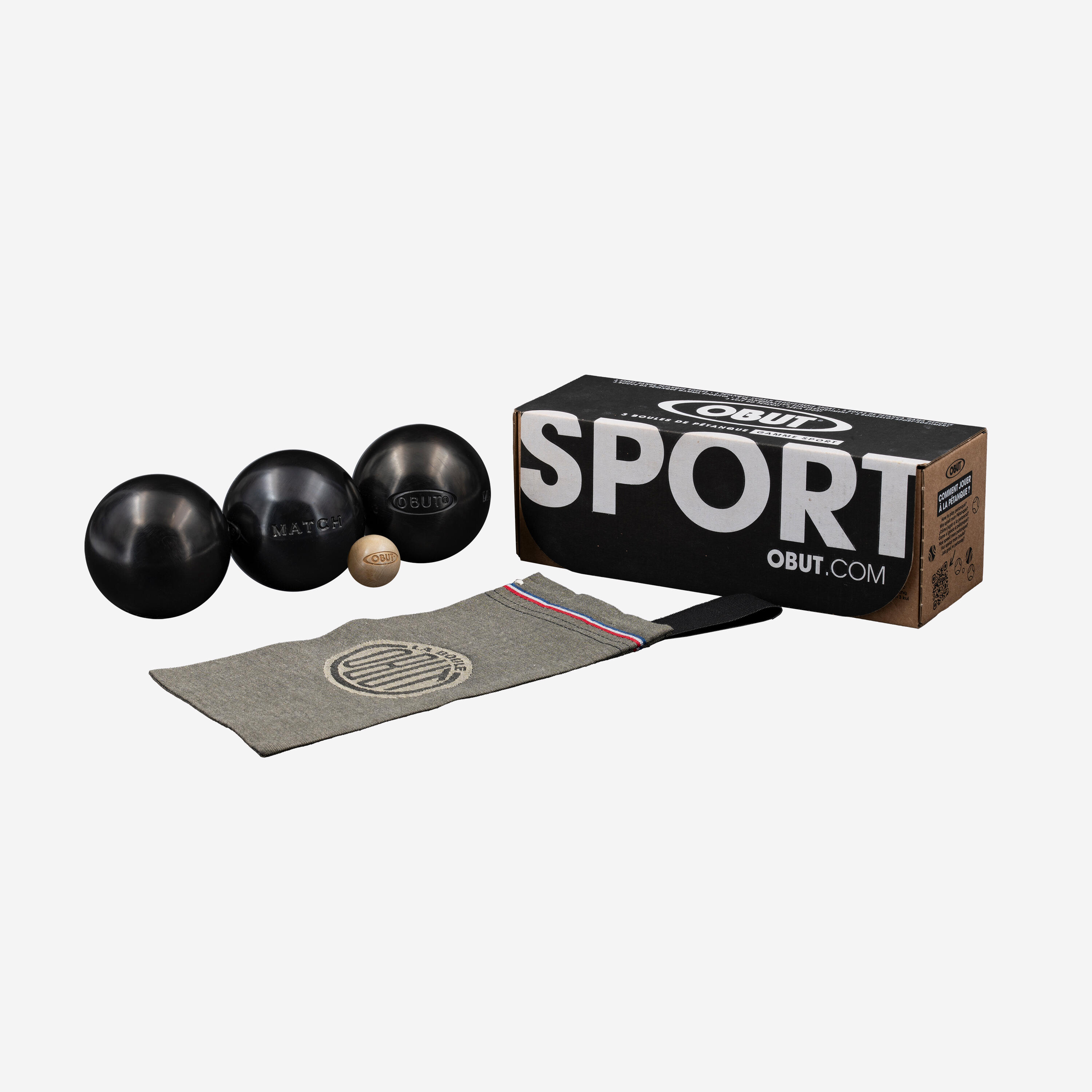 Boulekugeln Match glatt oder geriffelt Allround Wettkampf 3 Kugeln halbweich 2/4