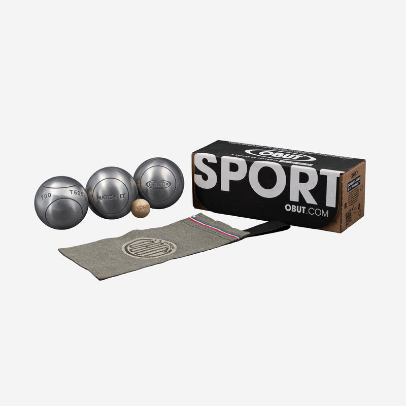 Set 3 Bile petanque competiții Obut MATCH IT