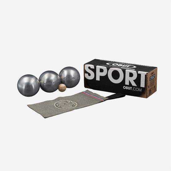 3 BOULES DE PÉTANQUE COMPÉTITION OBUT MATCH IT