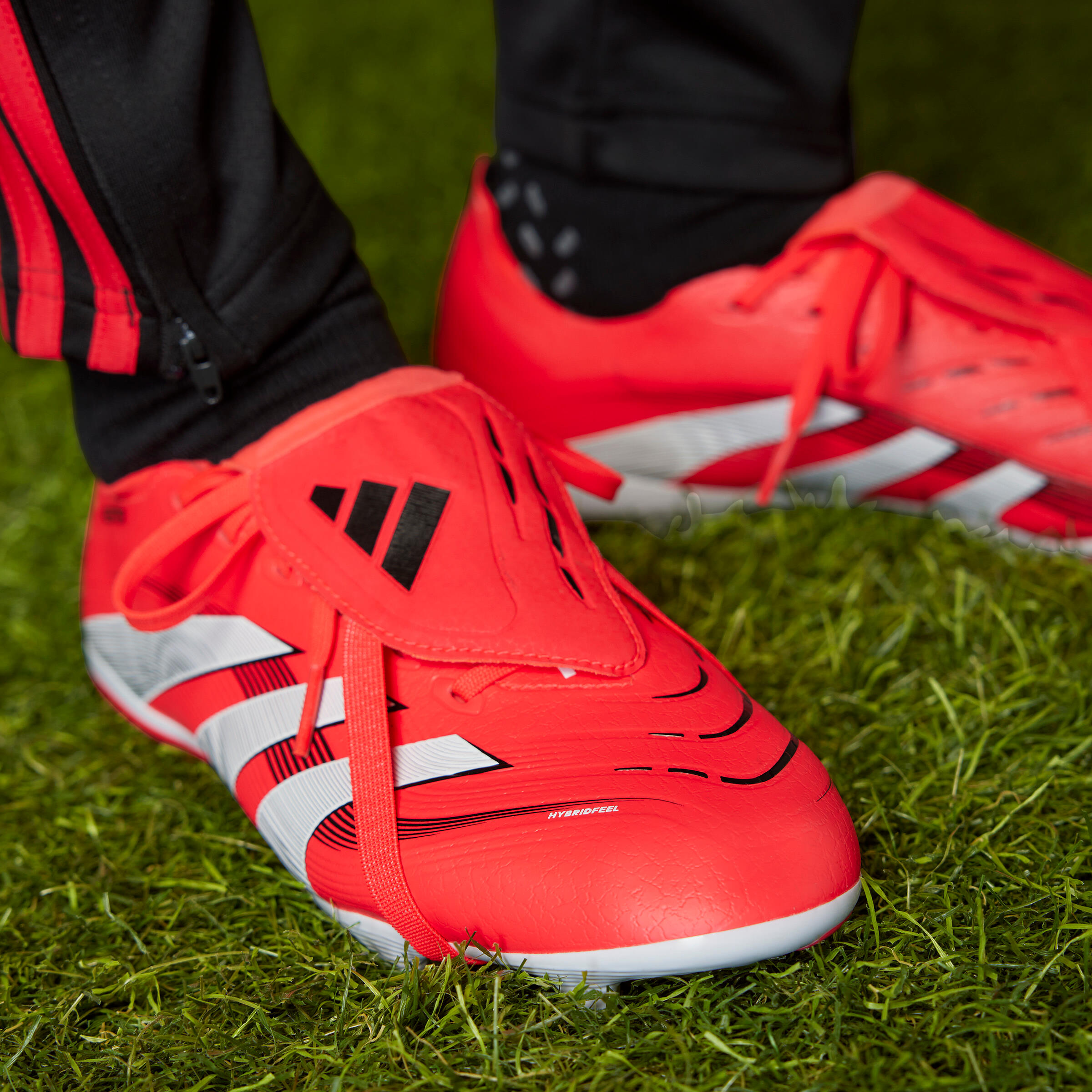 Scarpe calcio adulto PREDATOR LEAGUE FG/MG rosse 11/17