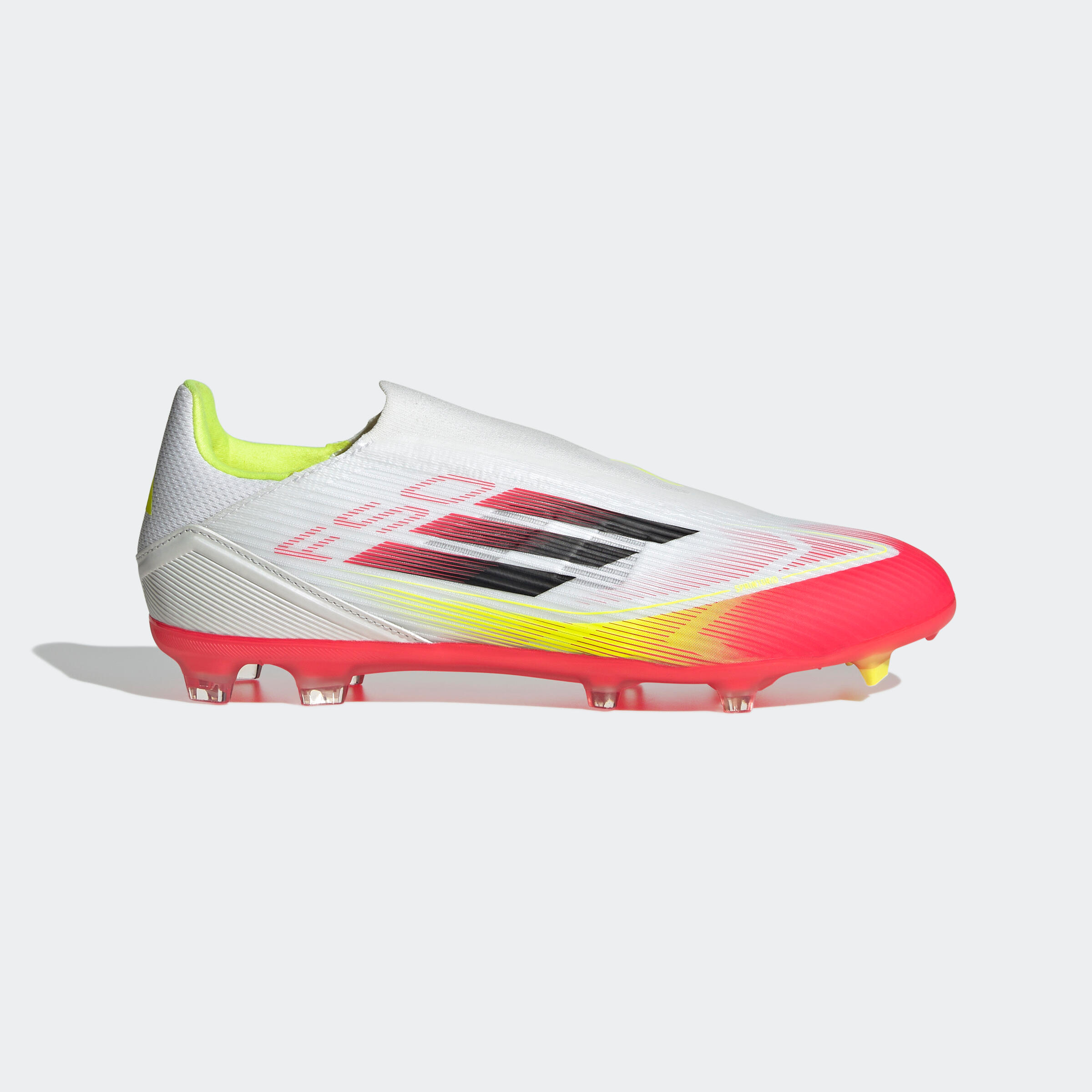 Ghete fotbal F50 League Laceless FG/MG Adulți