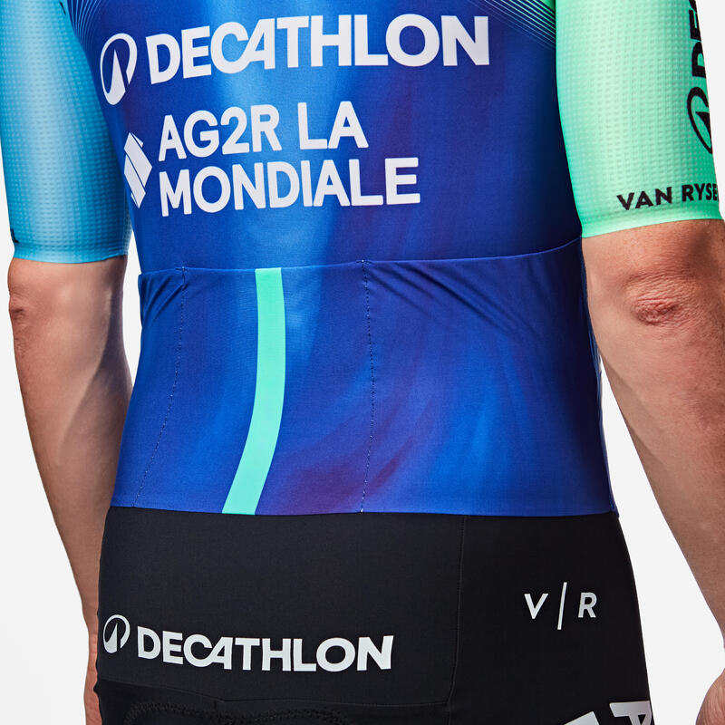 Kombinezon rowerowy Van Rysel RCR PRO oficjalny Decathlon AG2R La Mondiale Team