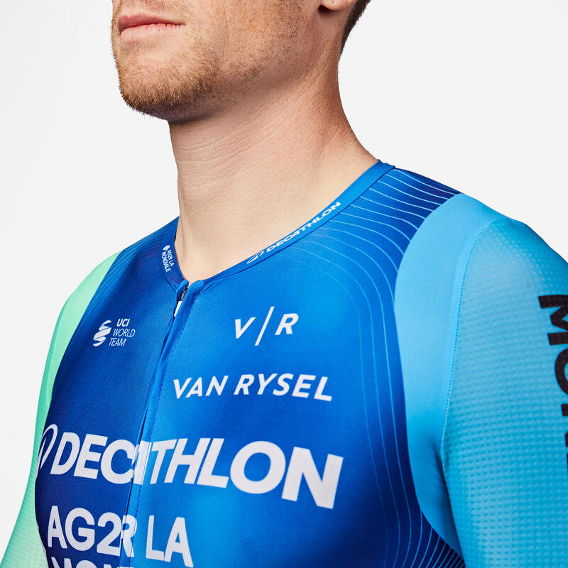 Kombinezon rowerowy Van Rysel RCR PRO oficjalny Decathlon AG2R La Mondiale Team